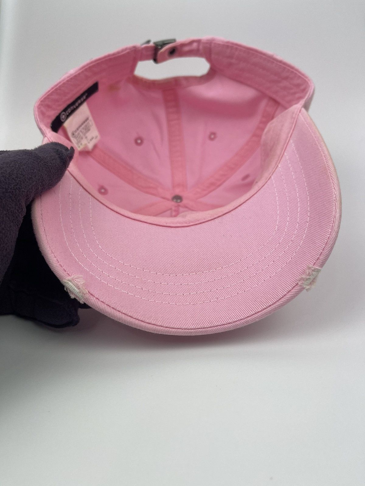 Converse Rare Converse Pink hat Cap Size ONE SIZE - 12 Thumbnail