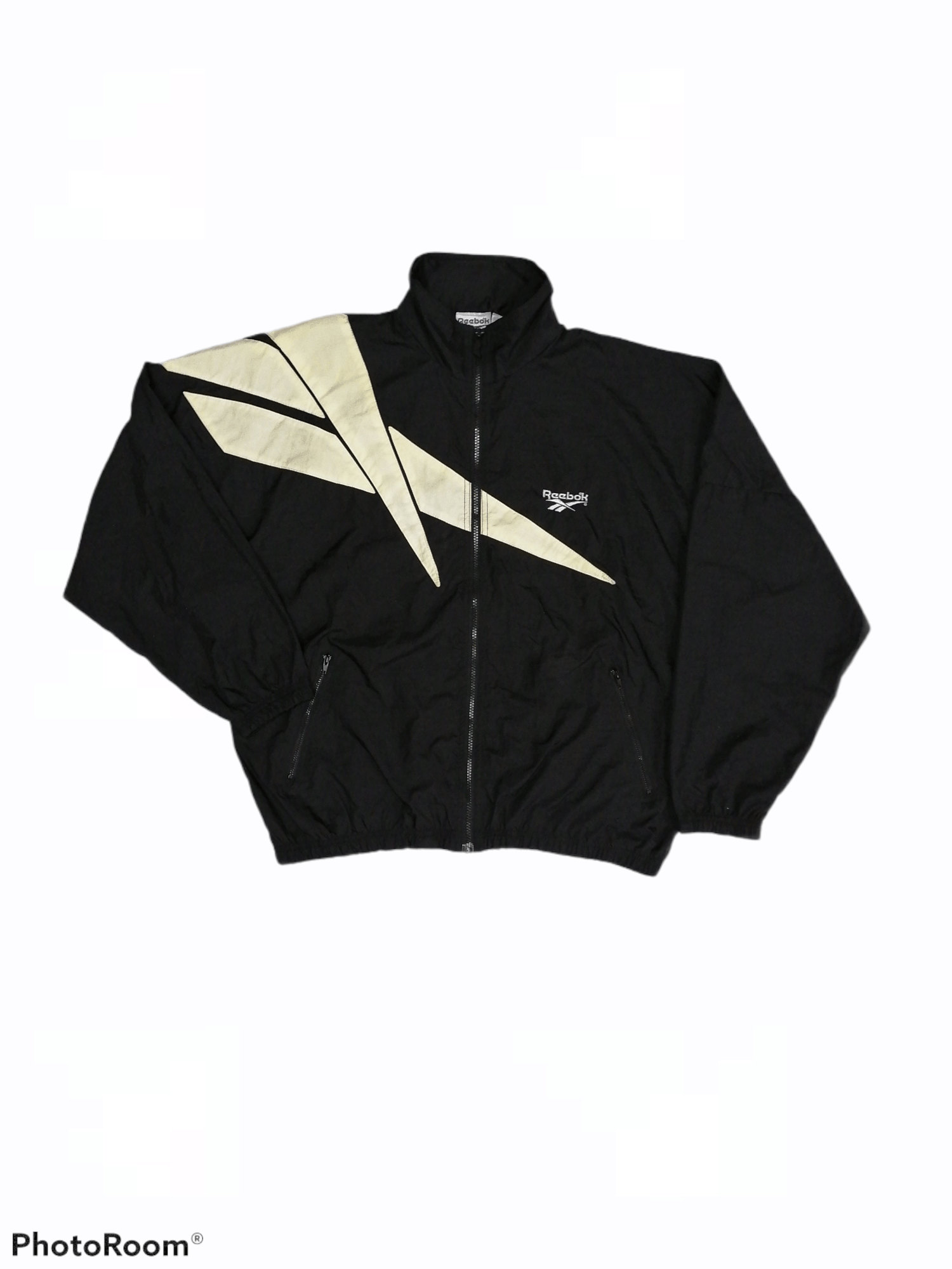 Vintage Reebok Big Logo With Hoodie Windbreaker Jackets