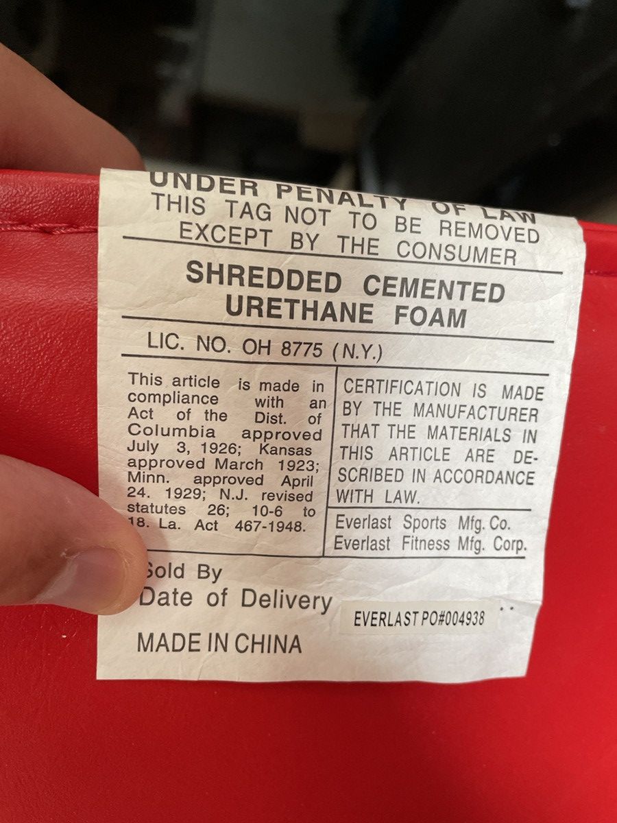 Supreme Supreme Everlast Folding Exercise Mat Grailed