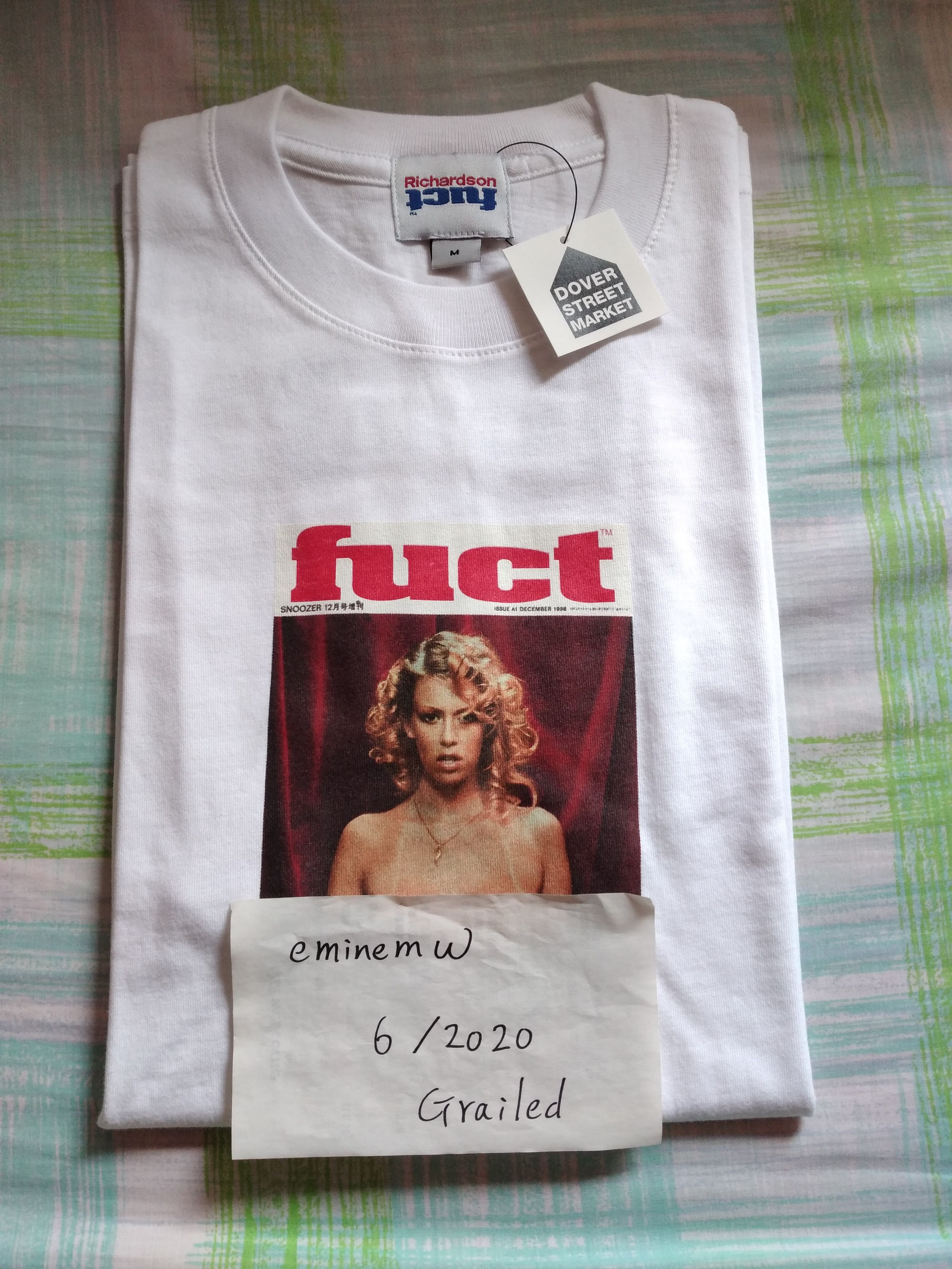 Fuct Fuct x Richardson A1 Jenna Jameson T-shirt Tee | Grailed