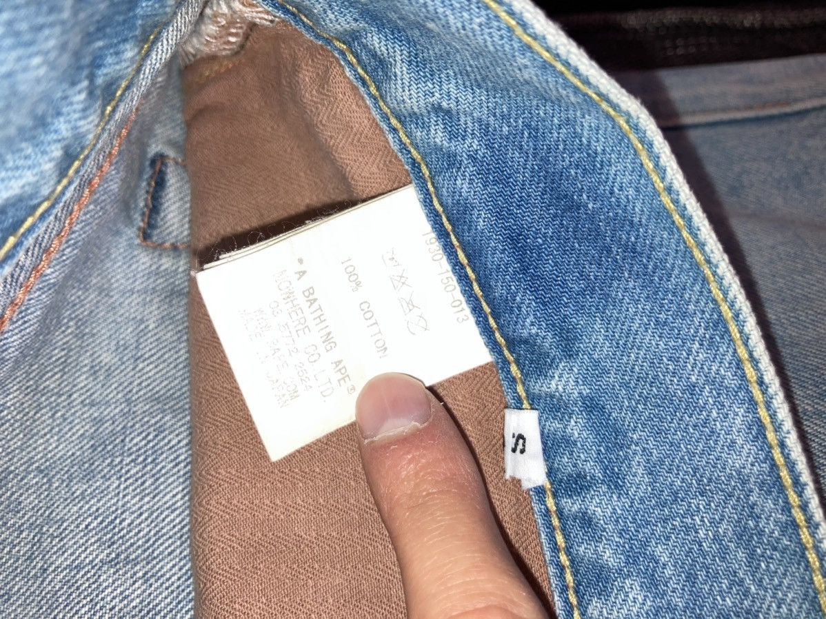 Bape Bape Starsta Jeans Size US 30 / EU 46 - 8 Thumbnail
