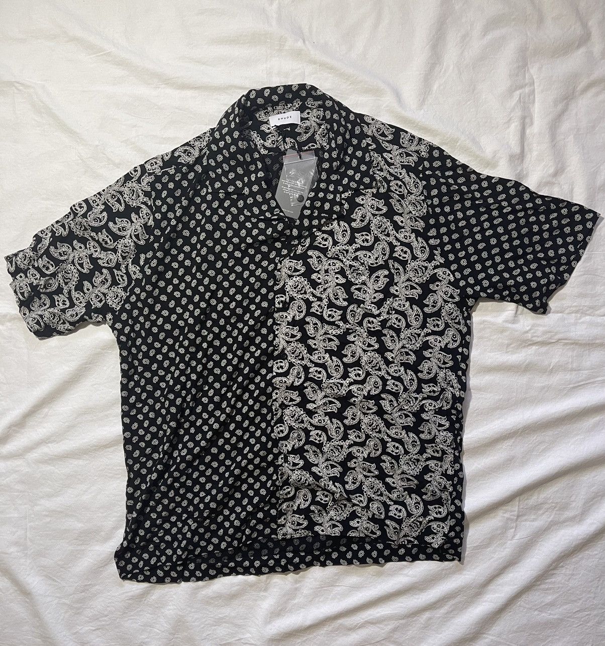 Rhude Mix Paisley Rayon button up shirt Made in Italy Size US L / EU 52-54 / 3 - 1 Thumbnail