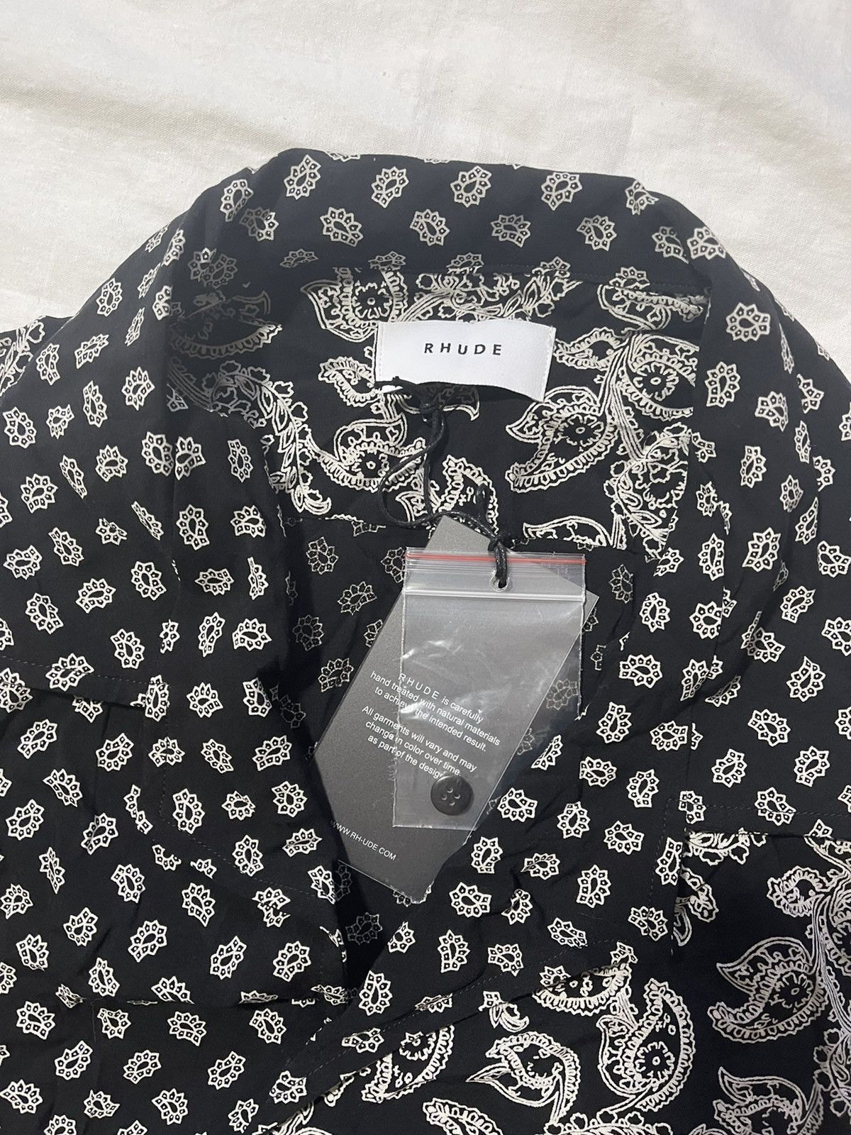 Rhude Mix Paisley Rayon button up shirt Made in Italy Size US L / EU 52-54 / 3 - 3 Thumbnail