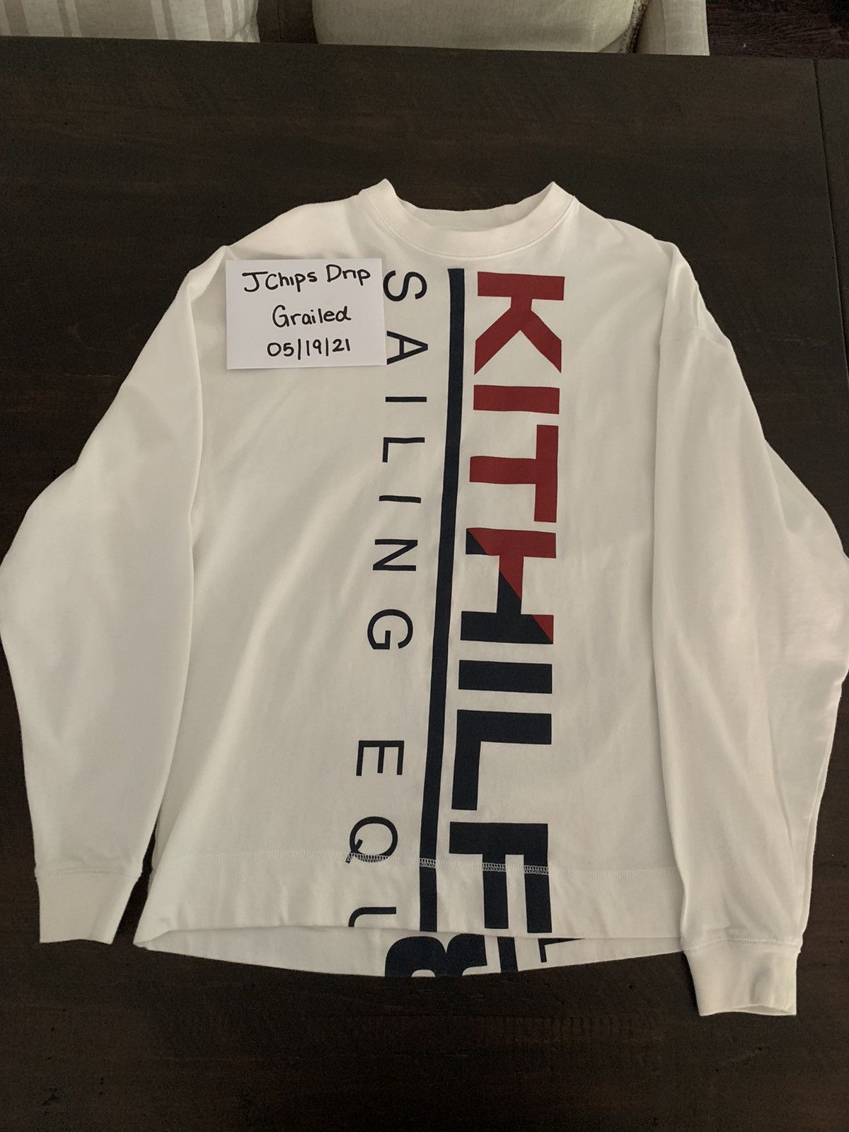 Kith × Tommy Hilfiger Kith x Tommy Hilfiger Sailing L/S Tee Size US XS / EU 42 / 0 - 1 Thumbnail