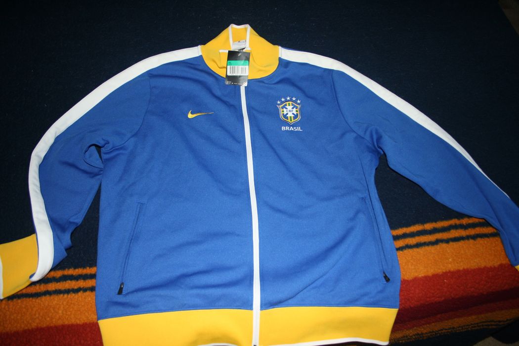 Nike Nike N98 Brazil National Team Jacket - Blue