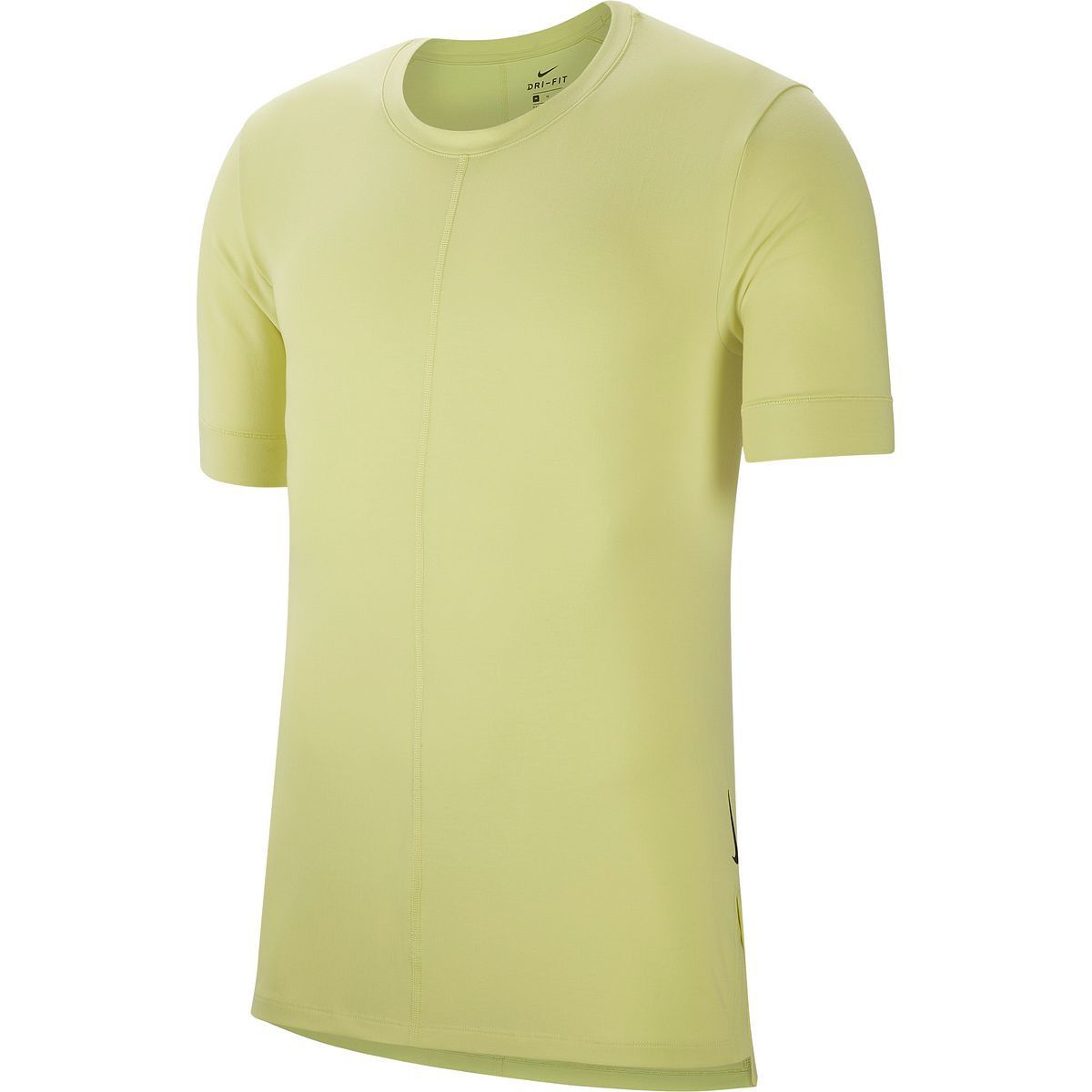 Nike Dri-Fit BV4034 Yoga Tee Yellow