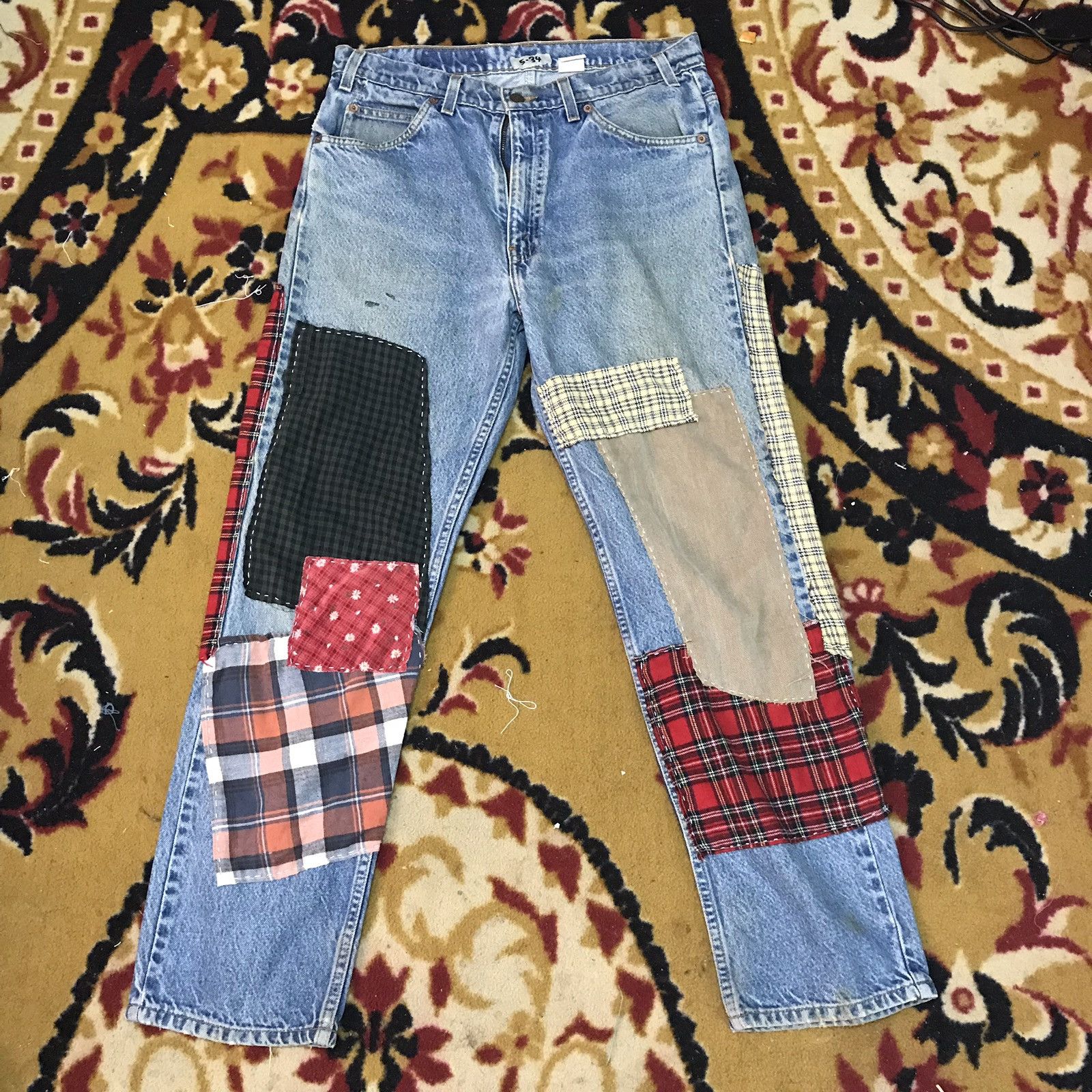 Levi's Vintage Levi’s 505 Orange Tab Custom Made LIKE CDG Size US 34 / EU 50 - 6 Thumbnail