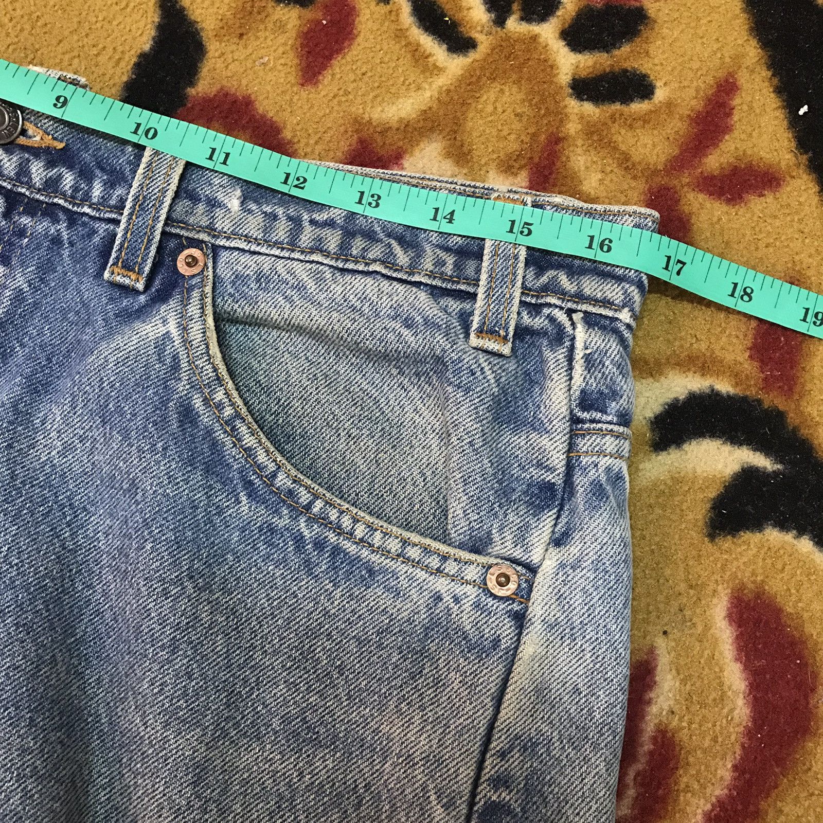Levi's Vintage Levi’s 505 Orange Tab Custom Made LIKE CDG Size US 34 / EU 50 - 8 Thumbnail