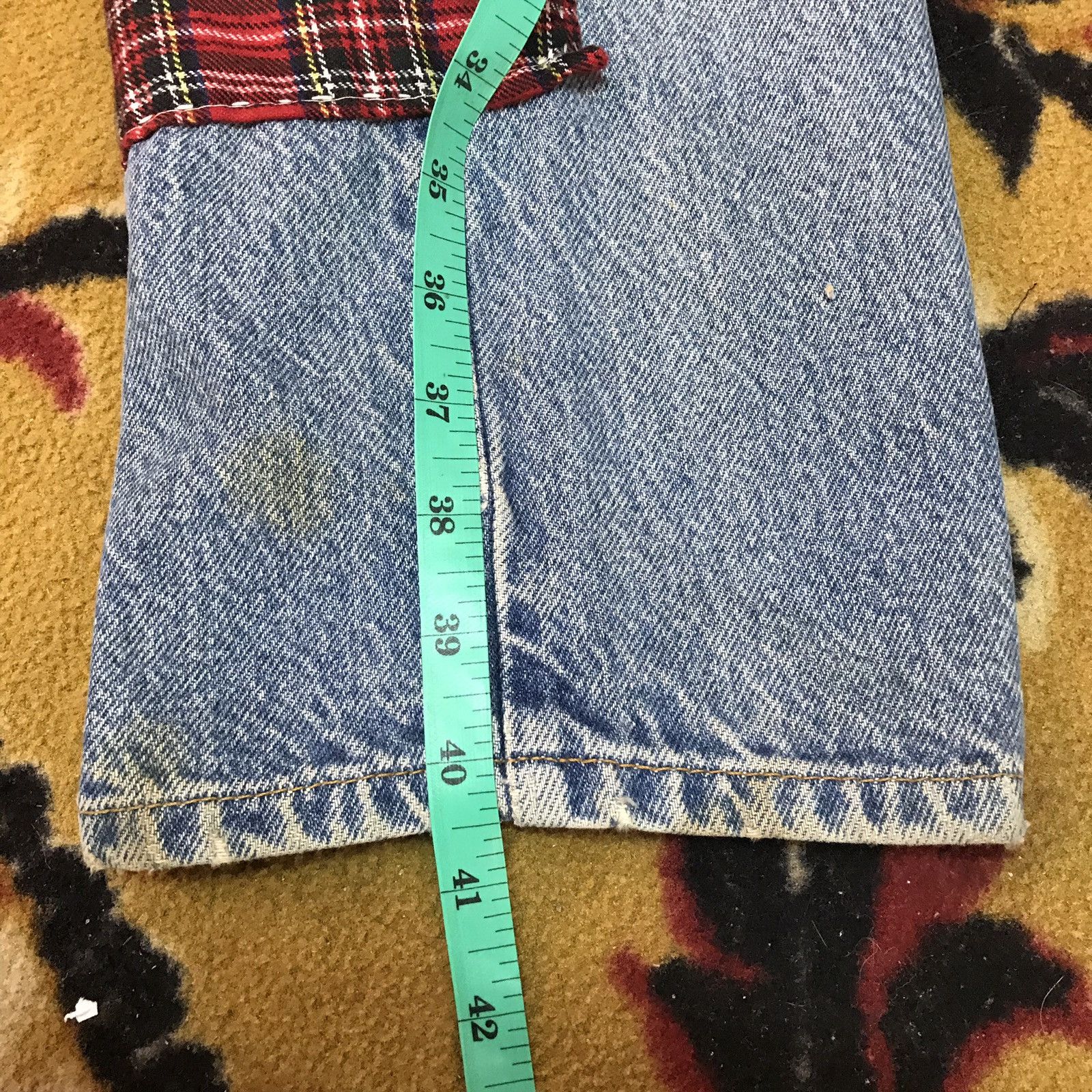 Levi's Vintage Levi’s 505 Orange Tab Custom Made LIKE CDG Size US 34 / EU 50 - 9 Thumbnail