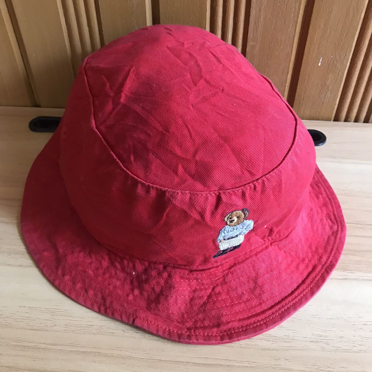 Polo Ralph Lauren × Vintage Vintage Polo bear polo by ralph lauren bucket hat streetwear Size ONE SIZE - 2 Thumbnail