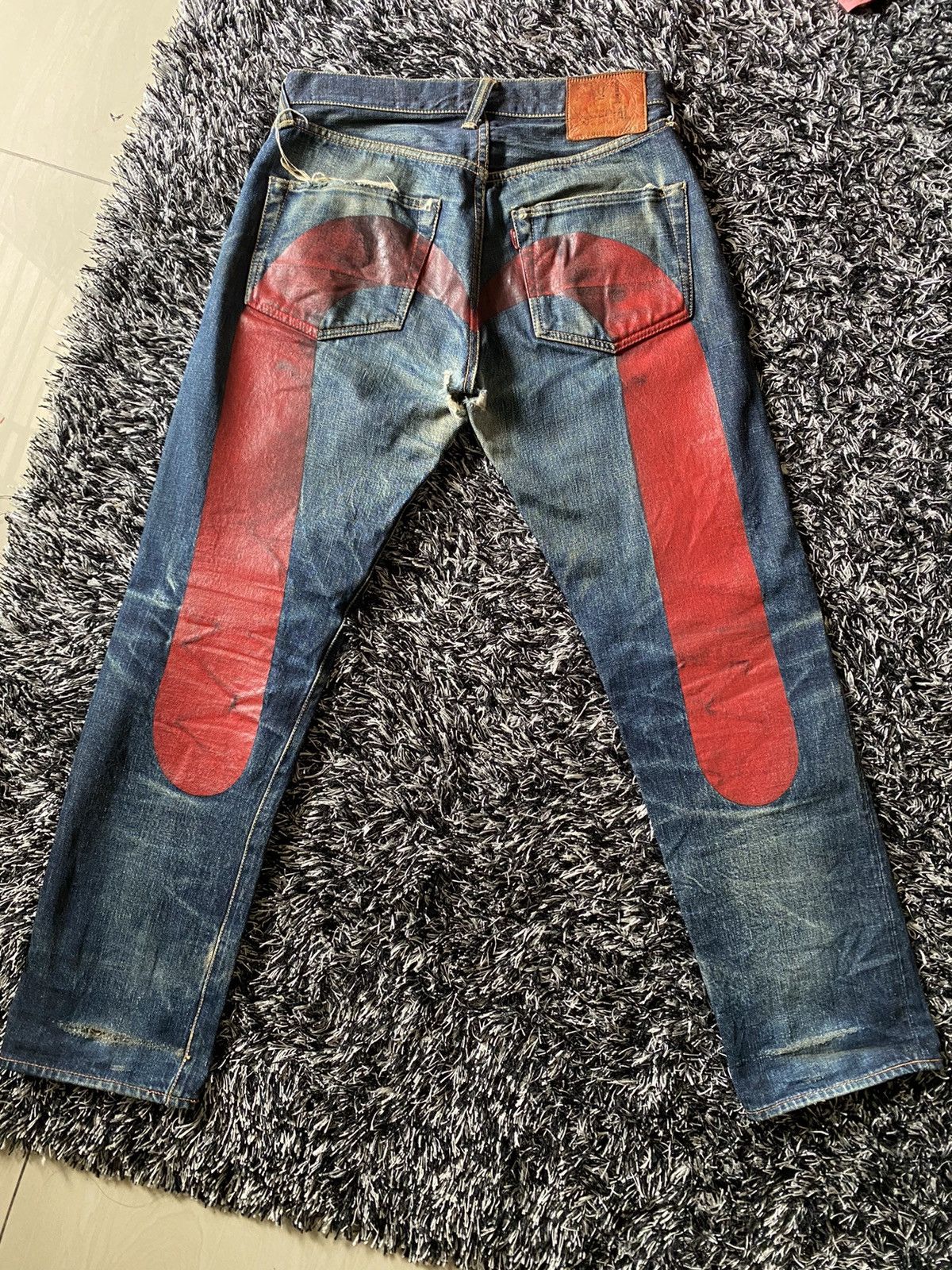 Evisu 2000s Diacock hotsell Denim Japan