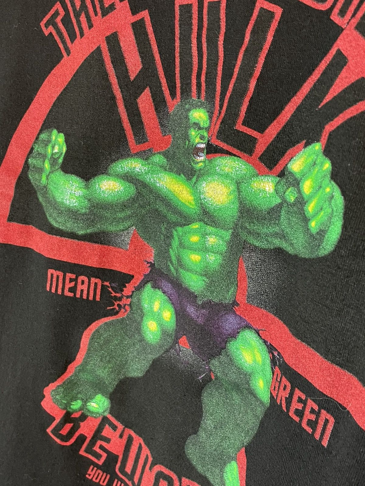 The Incredible Hulk hotsell Marvel Comics Vintage 2003 Movie Promo T Shirt Size XL Black