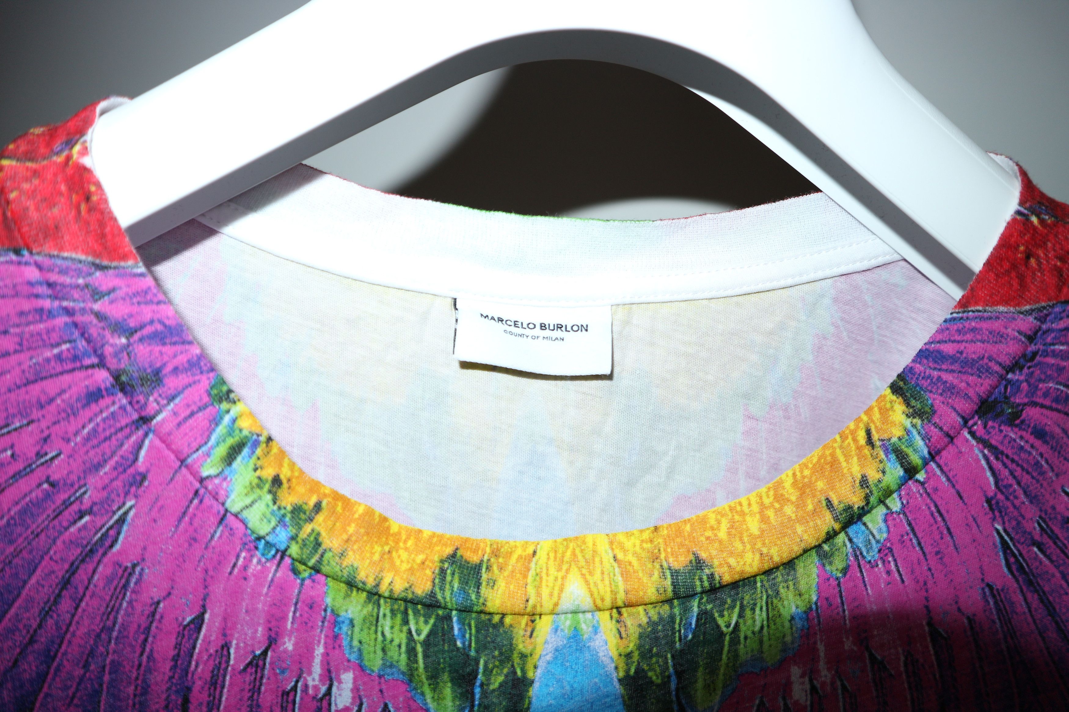 Marcelo Burlon Alas print t-shirt Size US S / EU 44-46 / 1 - 4 Thumbnail