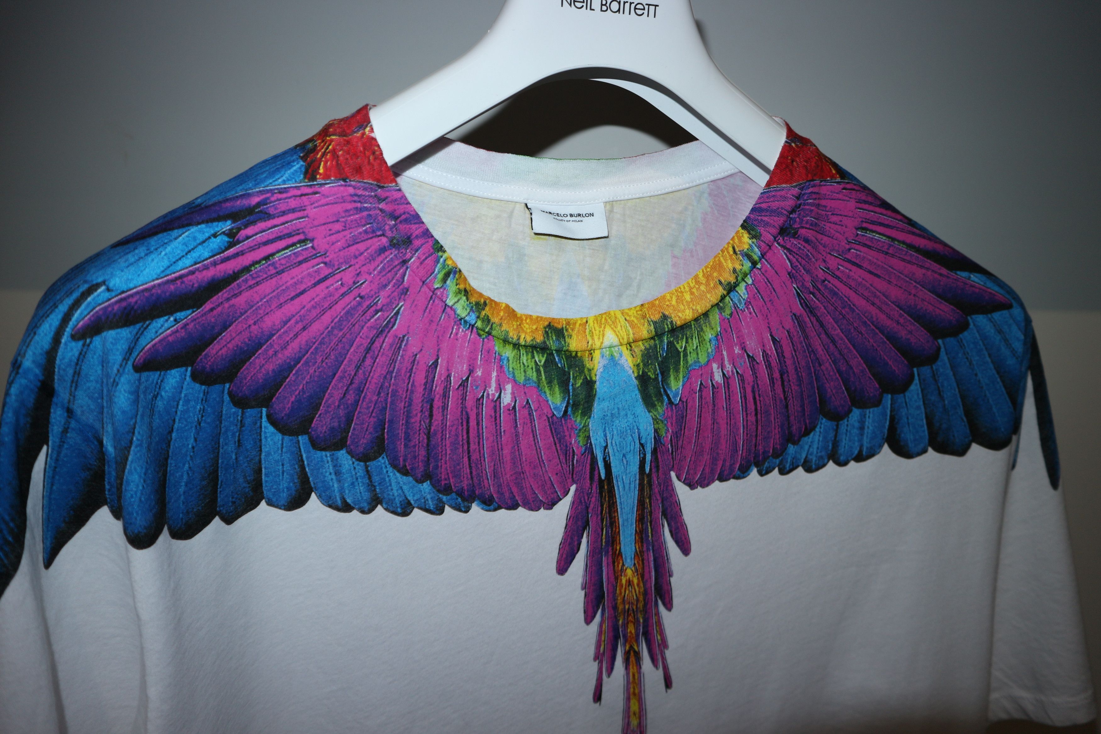 Marcelo Burlon Alas print t-shirt Size US S / EU 44-46 / 1 - 2 Thumbnail