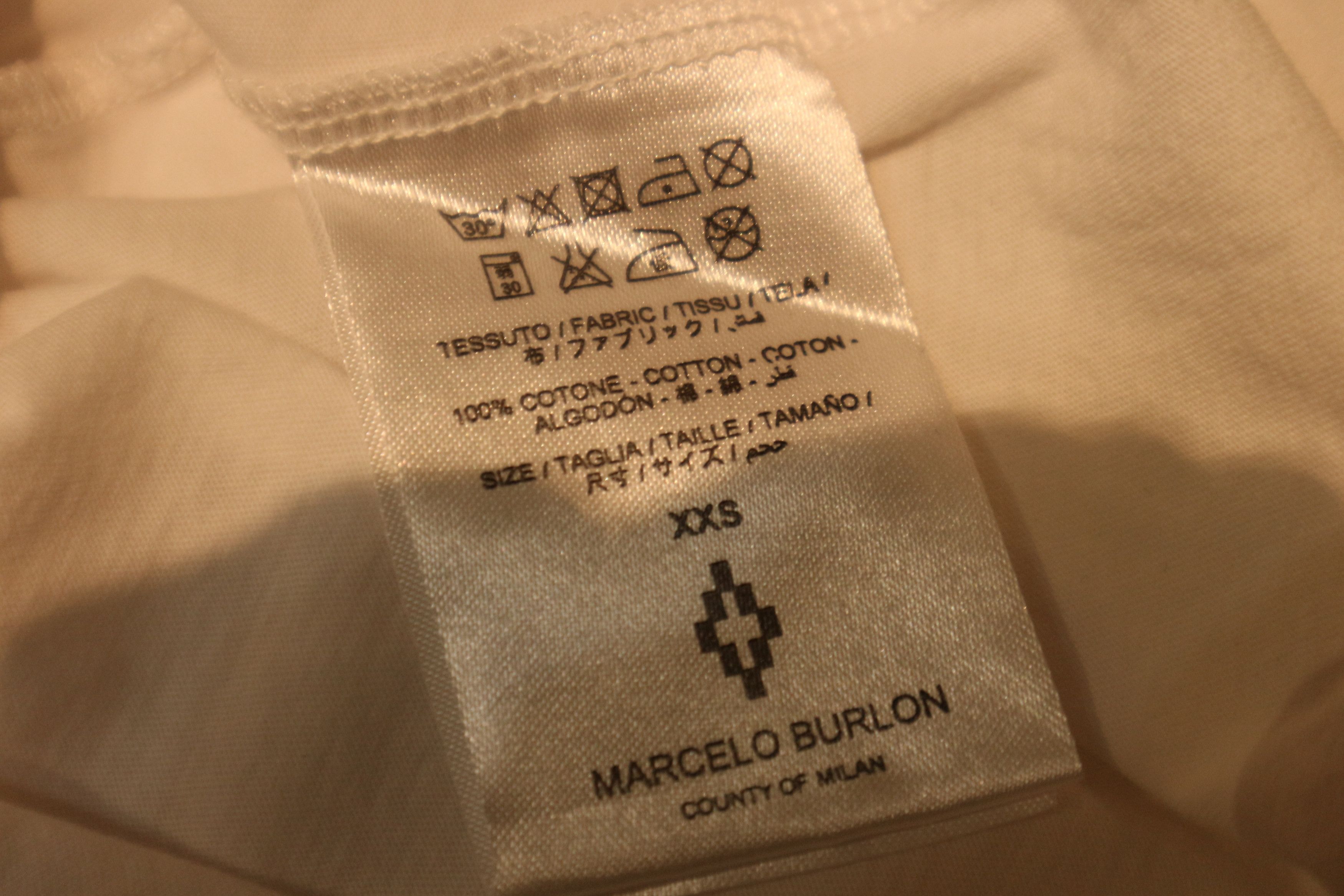 Marcelo Burlon Oversized Alas print t-shirt Size US XXS / EU 40 - 9 Thumbnail