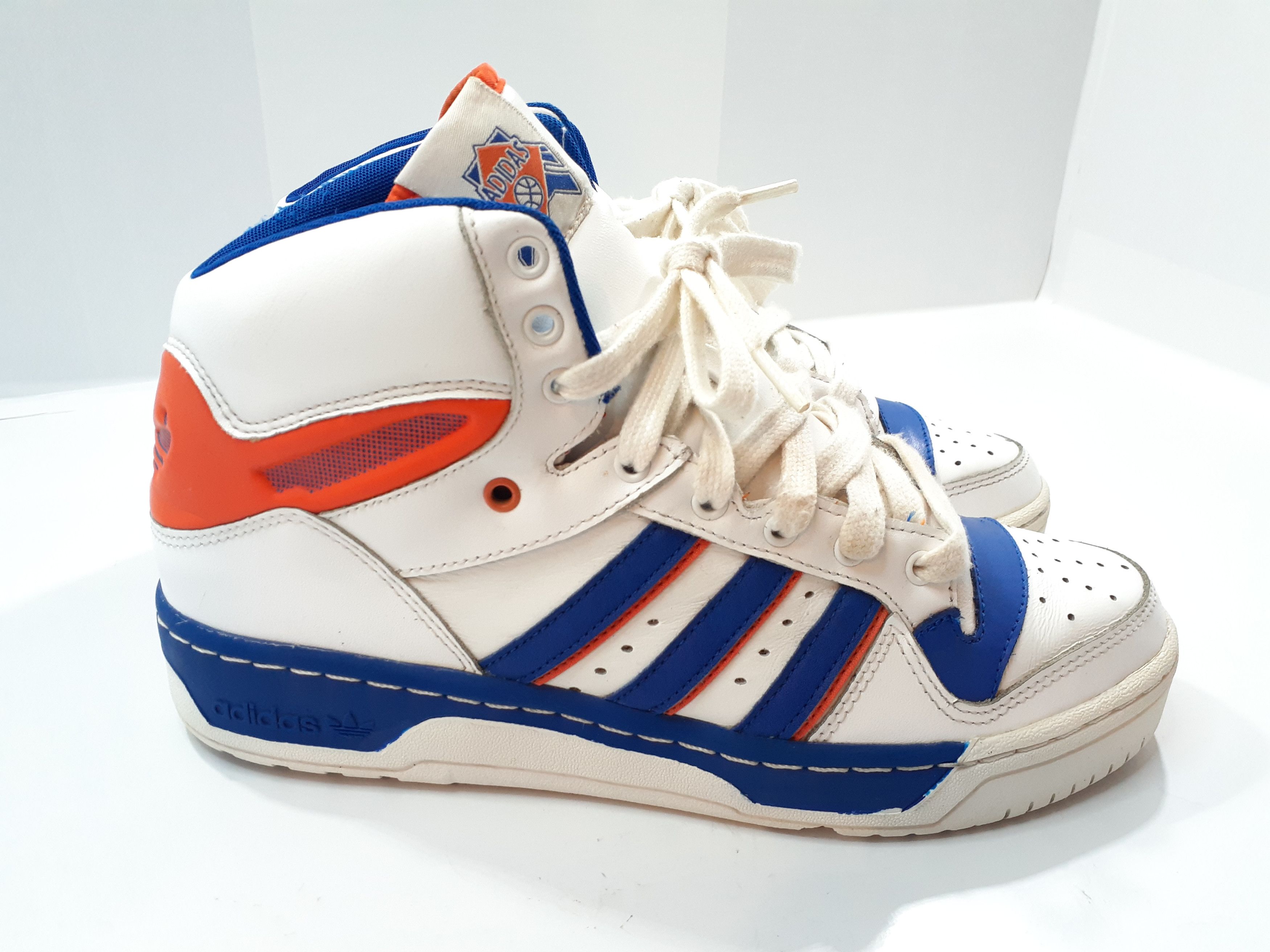 NBA Adidas Attitude Hi New York Knicks Ewing Men s Shoes Grailed