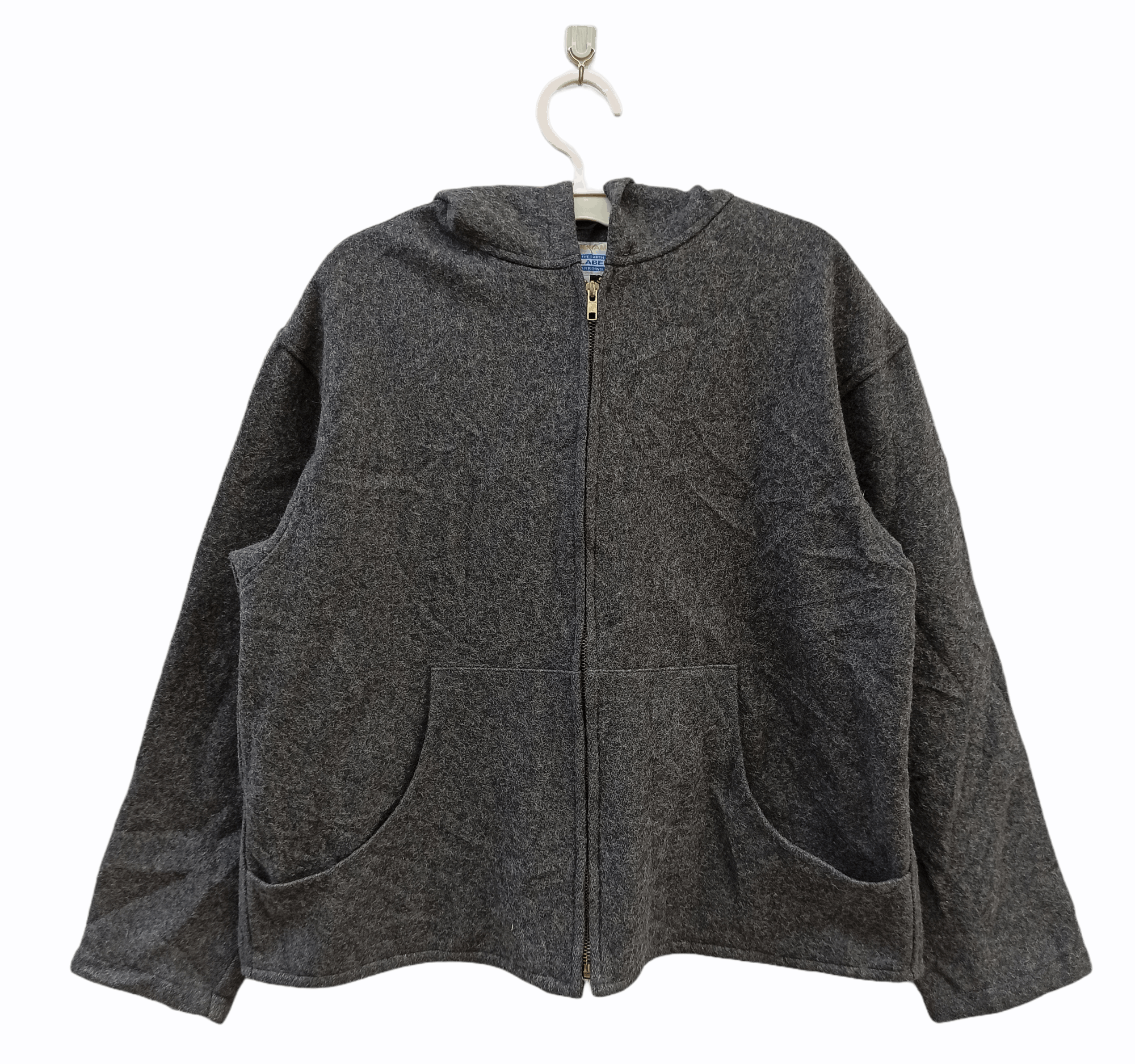 United Arrows × Vintage Blue Label United Arrow Made In Usa Wool Hoodie Jacket Size US M / EU 48-50 / 2 - 2 Thumbnail