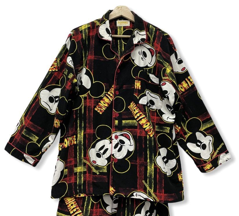 Mickey Mouse RARE! Mickey Mouse Vintage Poppins Full Print Pajamas Set Size US M / EU 48-50 / 2 - 3 Thumbnail