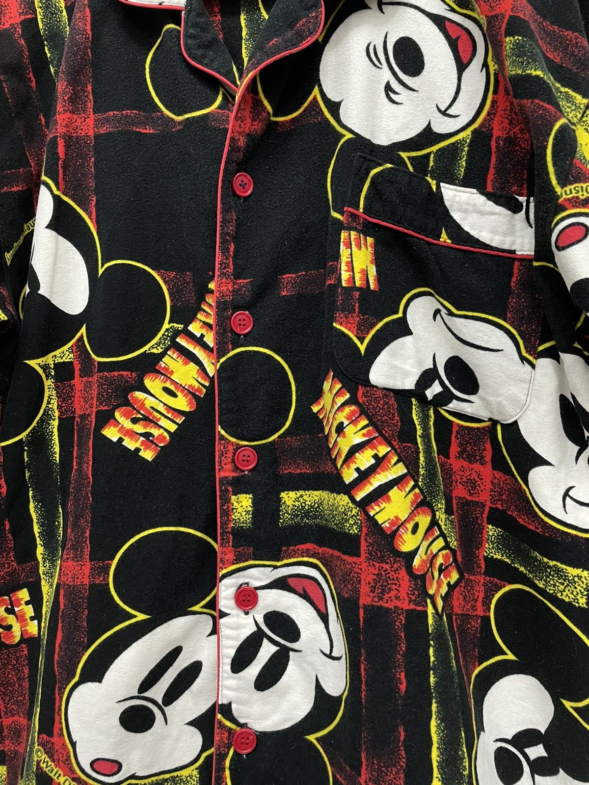 Mickey Mouse RARE! Mickey Mouse Vintage Poppins Full Print Pajamas Set Size US M / EU 48-50 / 2 - 6 Thumbnail