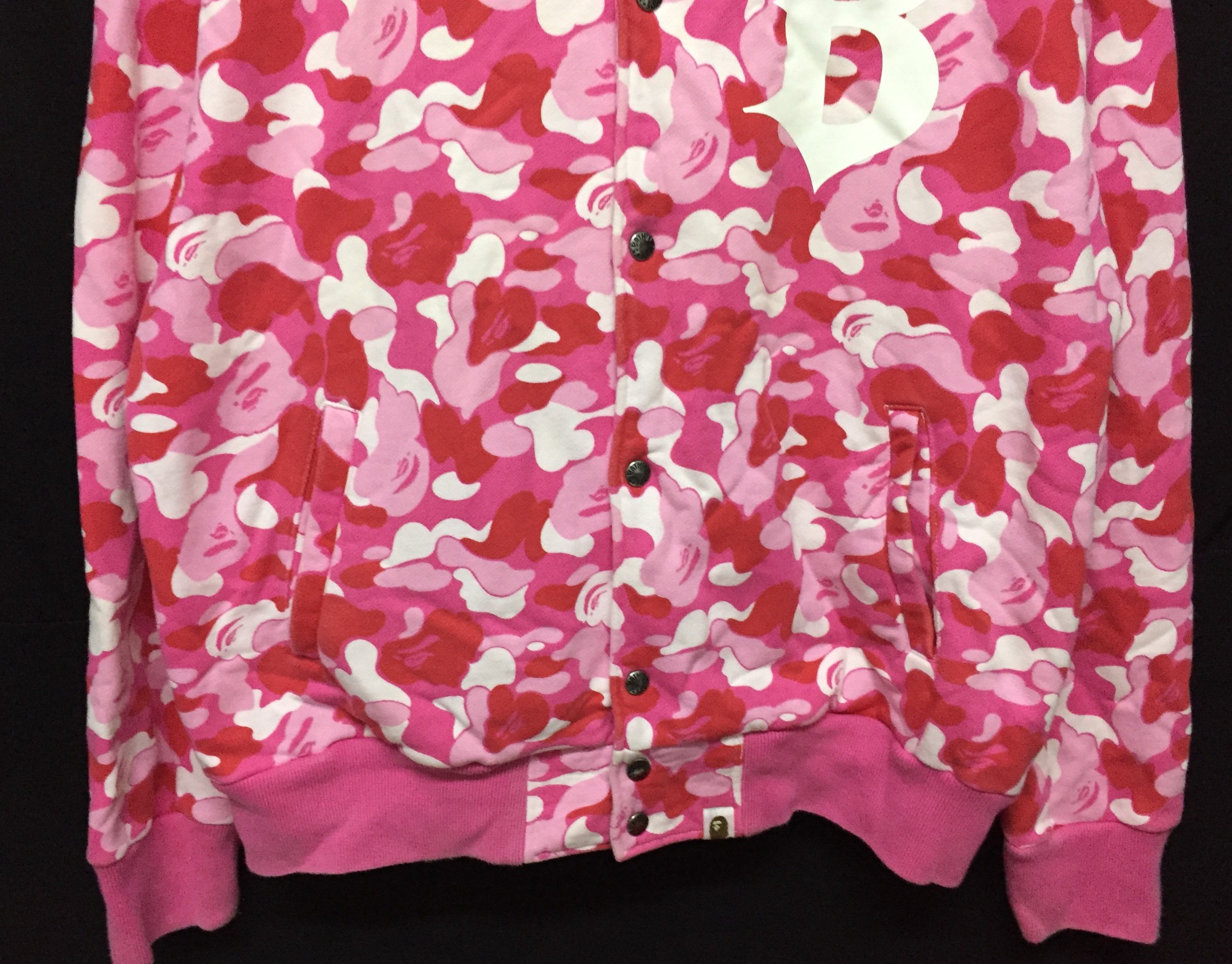 Bape AW2007 ABC2 Camo Varsity Jacket Size US L / EU 52-54 / 3 - 4 Thumbnail