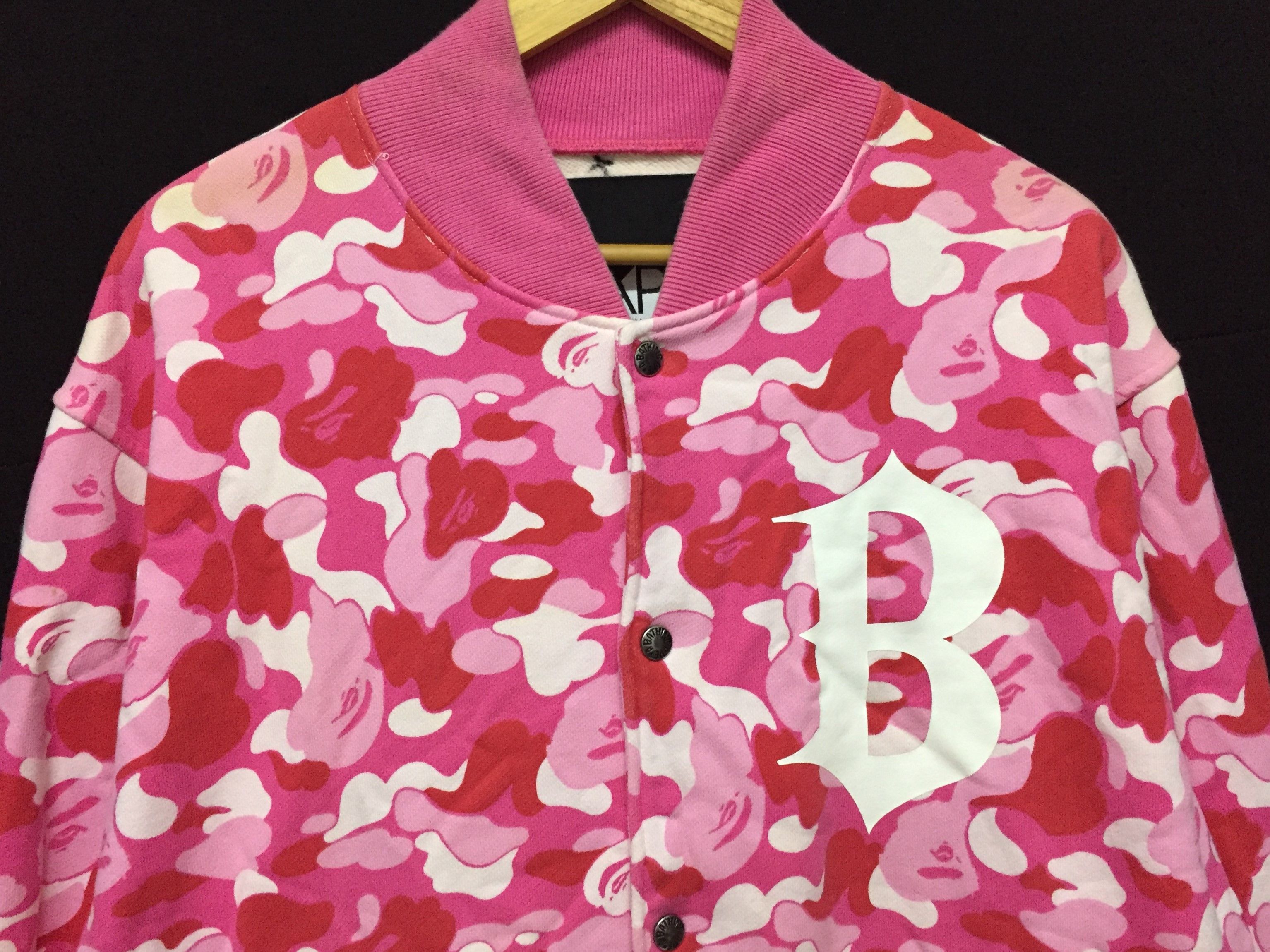 Bape AW2007 ABC2 Camo Varsity Jacket Size US L / EU 52-54 / 3 - 3 Thumbnail