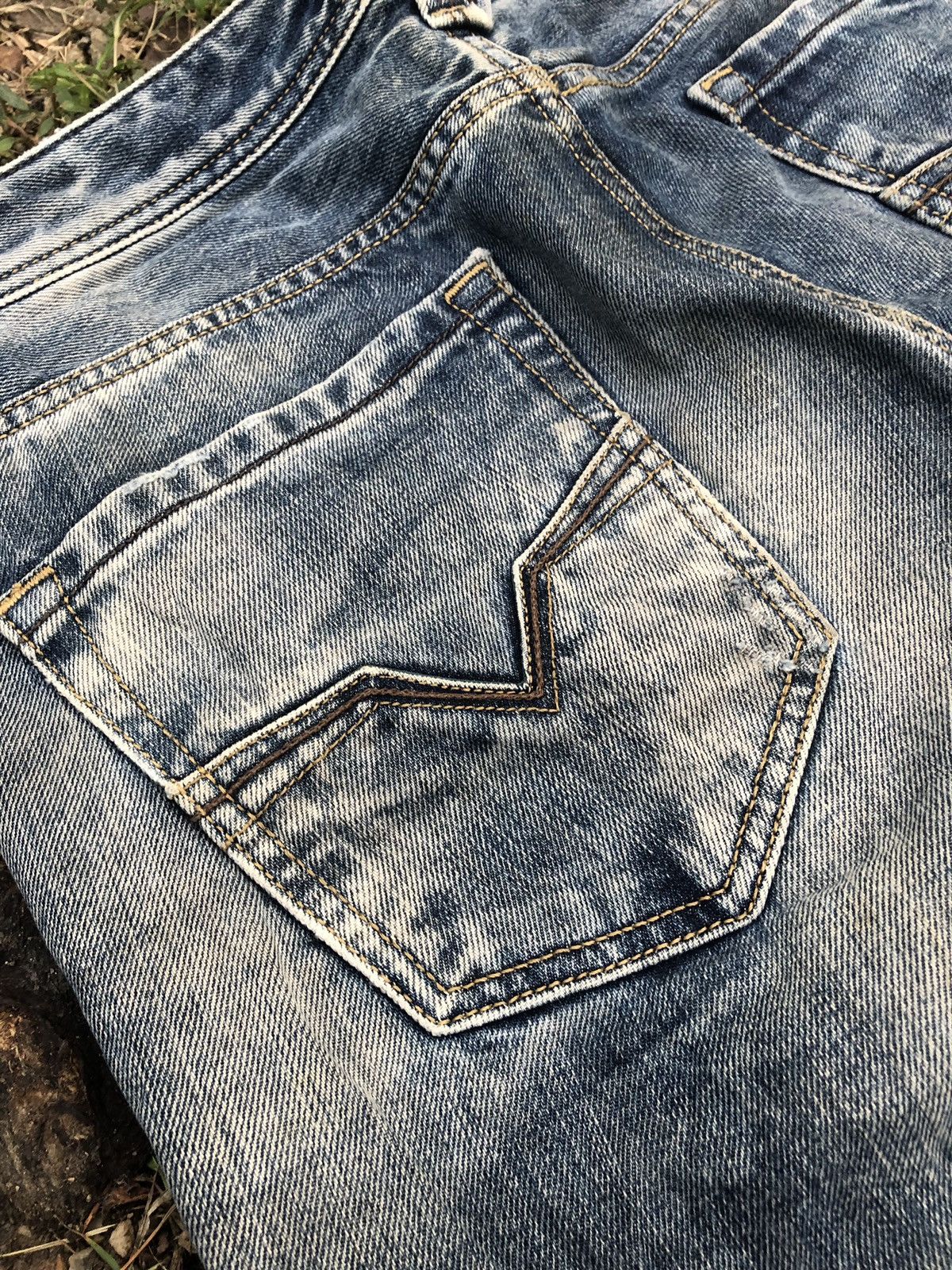 Diesel DIESEL LARKEE WASHED BLUE DENIM Size US 33 - 3 Thumbnail