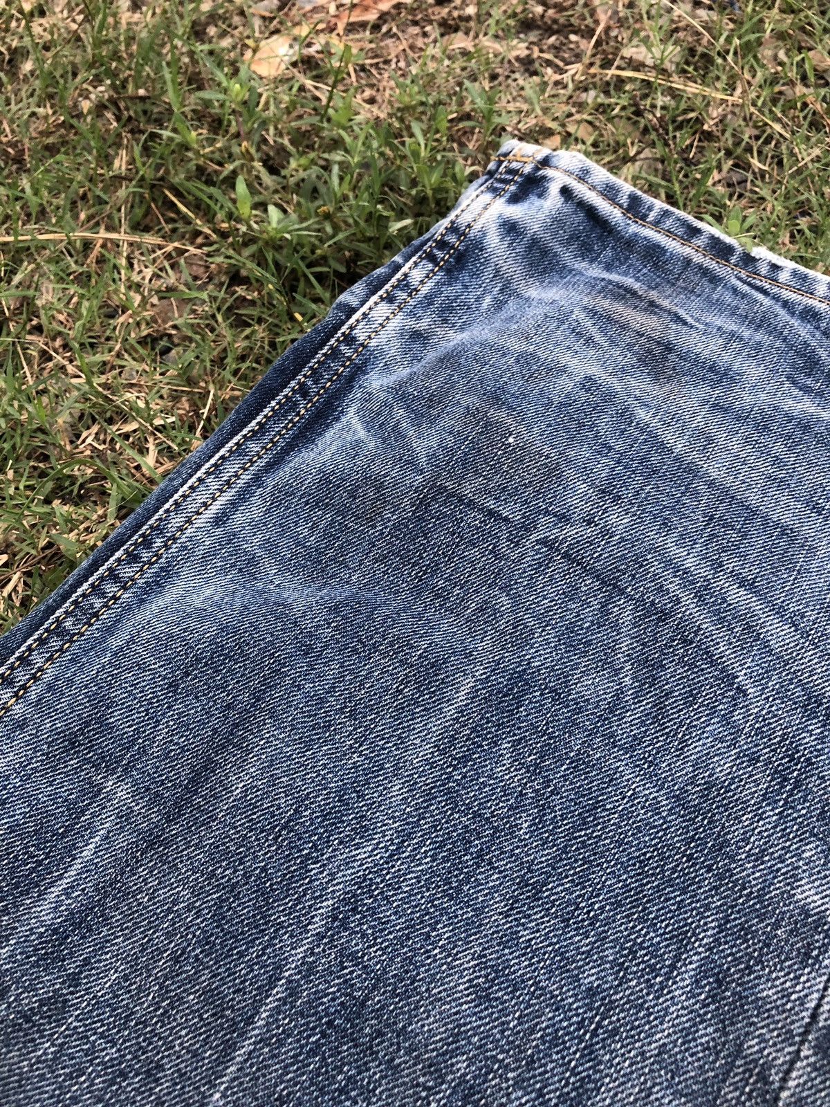 Diesel DIESEL LARKEE WASHED BLUE DENIM Size US 33 - 5 Thumbnail