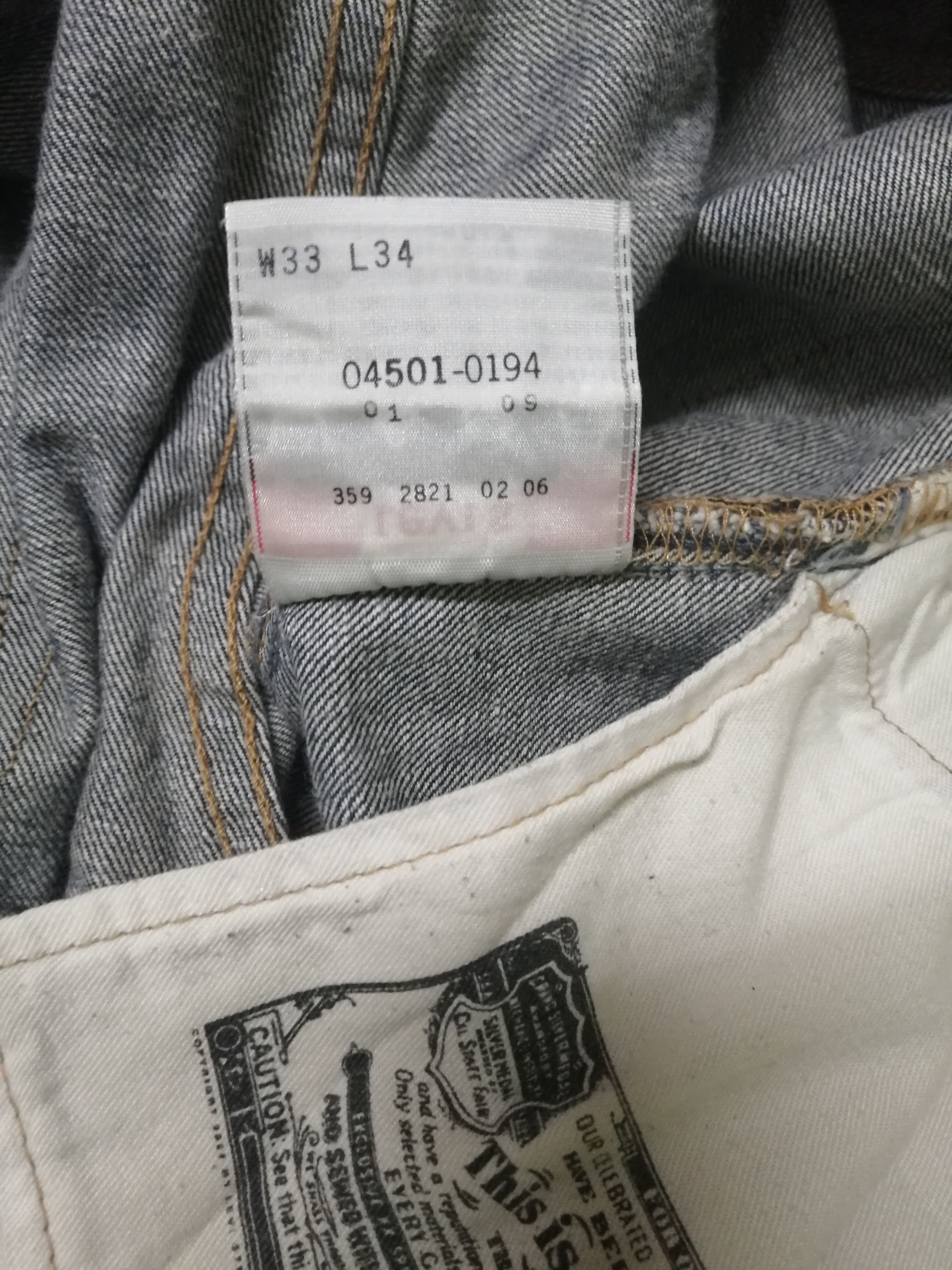 Levi's Levi's 501 jeans Size US 33 - 12 Thumbnail