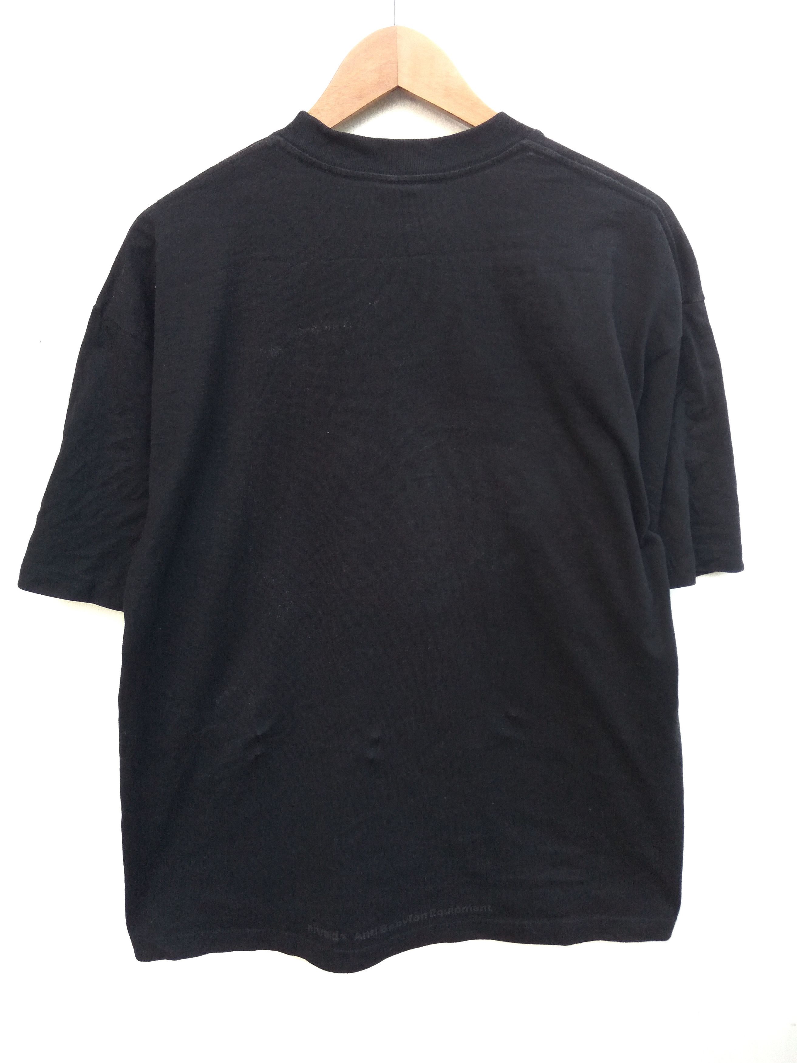Nitraid Nitraid t shirt spell out anti babylon equipment Size US XL / EU 56 / 4 - 3 Thumbnail