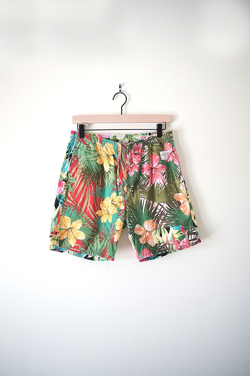 Needles × Vintage Needles Floral Easy Shorts Size US 31 - 1 Thumbnail