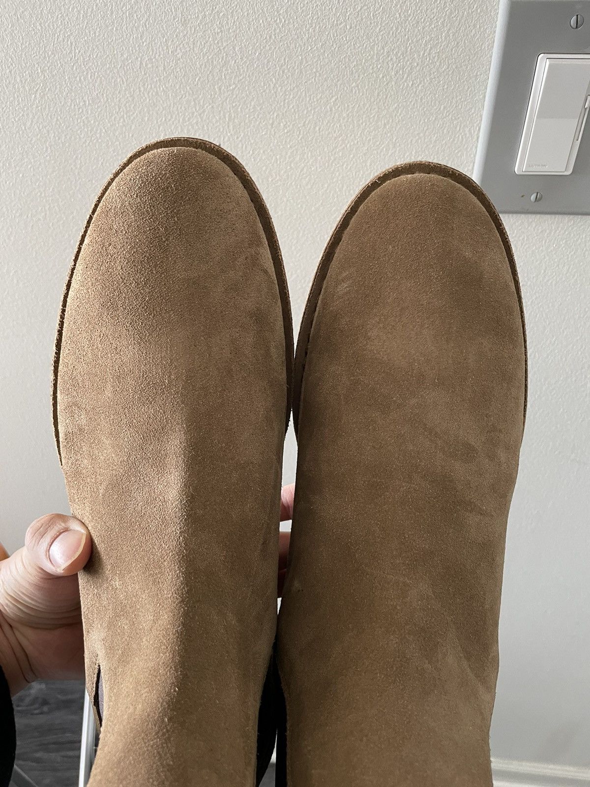 Hedi Slimane × Saint Laurent Paris × Yves Saint Laurent Super Runway Limited Edition YSL Suede Leather Chelsea Boots Size US 10 / EU 43 - 19 Thumbnail