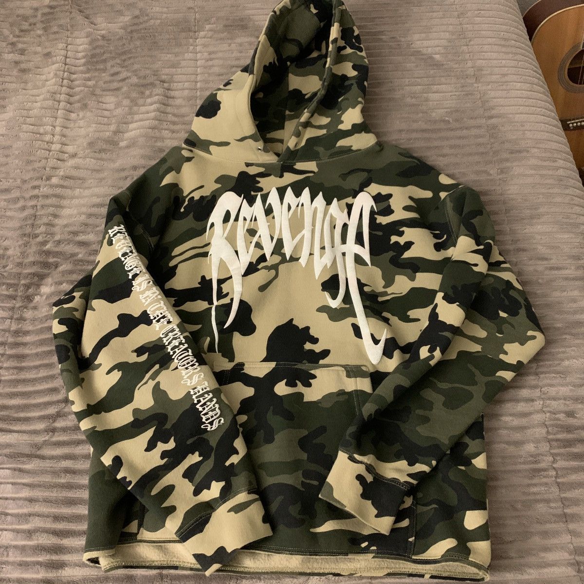 Revenge Revenge xxxtentacion Camo Kill Hoodie Grailed