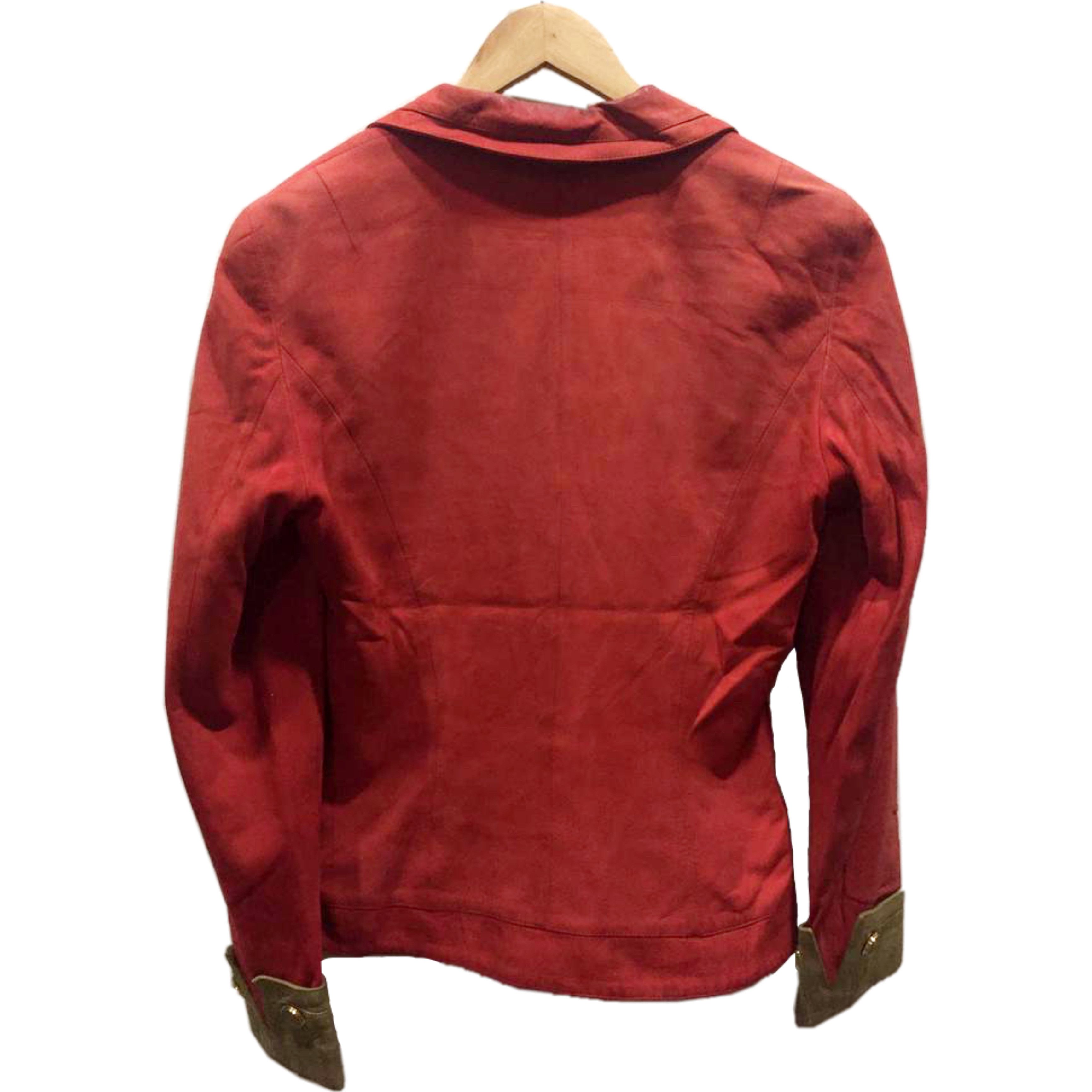 Loewe LOEWE Madrid Soft Leather Jacket Luxury Designer Japan Size US XXS / EU 40 - 8 Thumbnail