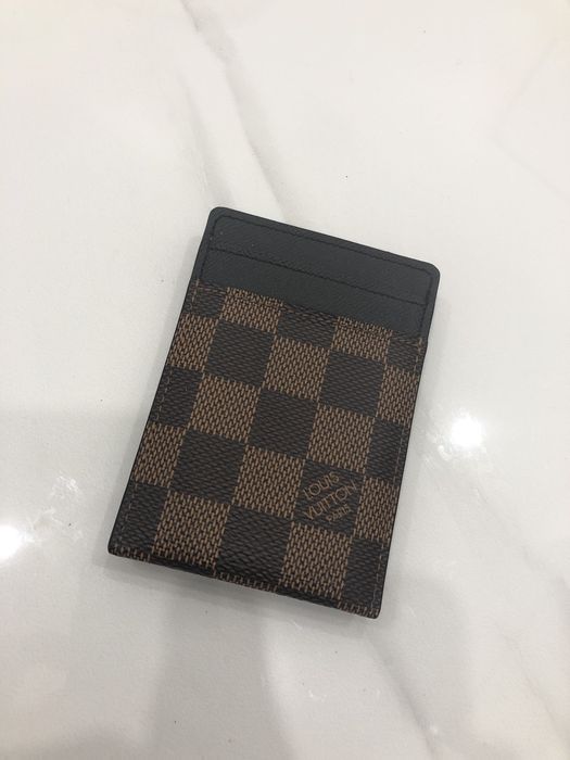 Louis Vuitton Damier Ebene Pince Money Clip Cardholder Louis Vuitton