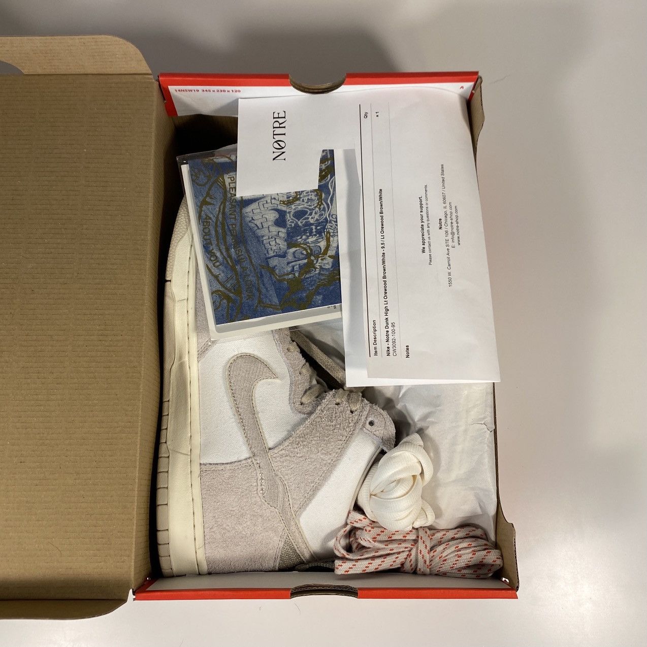 Nike x Notre Chicago Dunk Hi