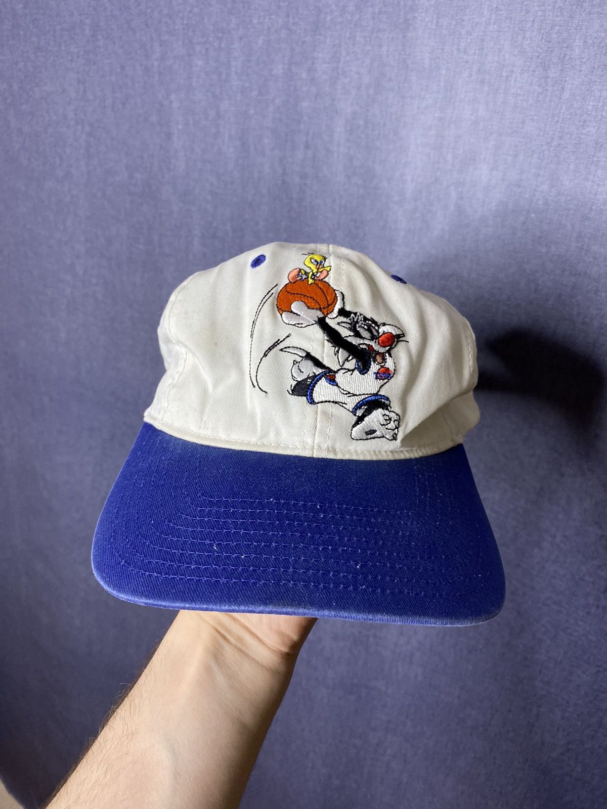 Vintage × Warner Bros Vintage 1996 Space Jam Warner Bros cap hat Size ONE SIZE - 1 Thumbnail