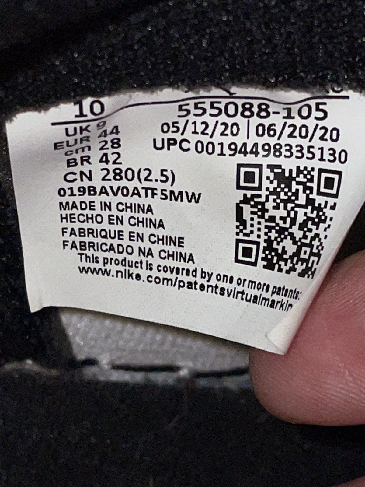Jordan Brand Air Jordan 1 Retro High OG Size US 10 / EU 43 - 15 Thumbnail