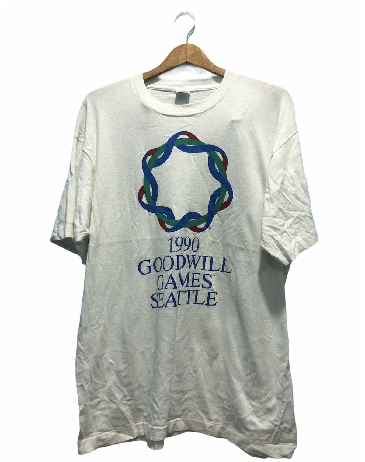 outlets sales 1990 goodwill games seattle white single stich tshirt |  www.fcbsudan.com