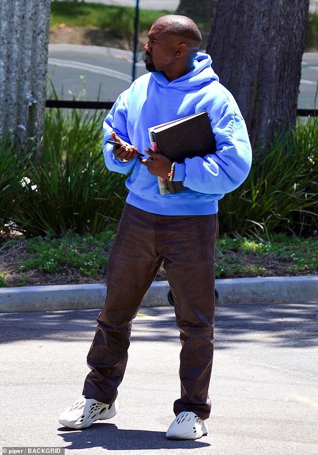 Gap VINTAGE GAP BROWN LEATHER PANTS AS SEEN ON KANYE WEST