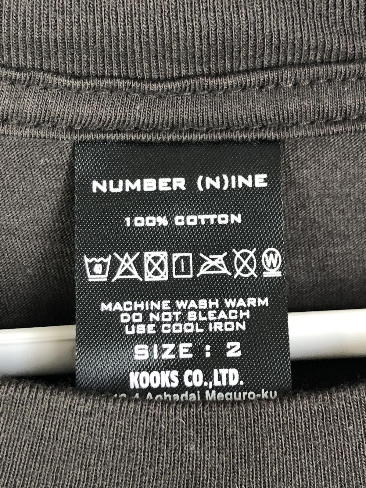 Number (N)ine Number nine logo tee Size US M / EU 48-50 / 2 - 2 Thumbnail