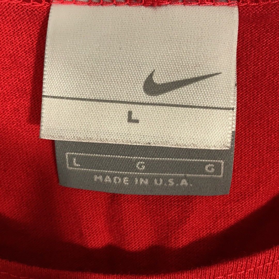 Vintage Nike Y2K Silver Tag Made In USA Rare Tank Top