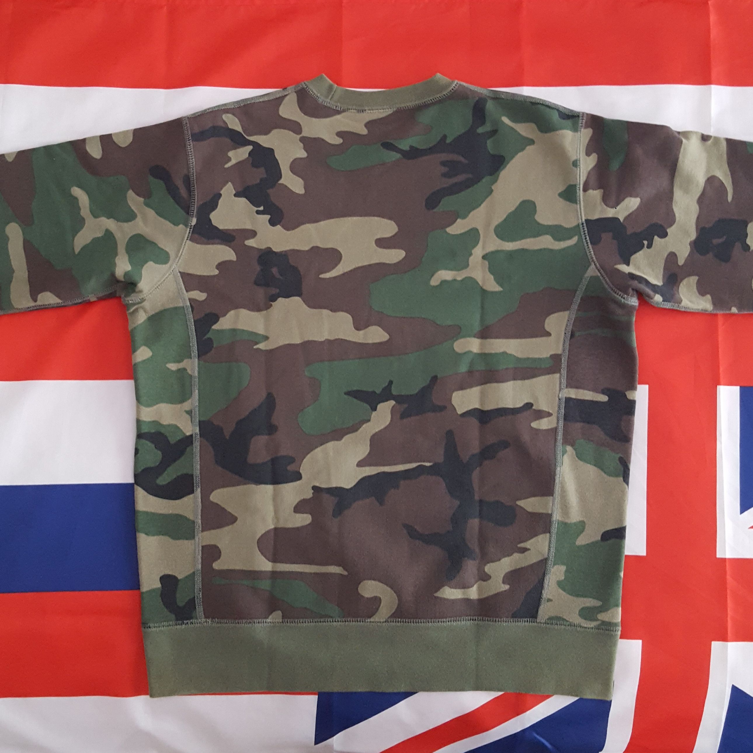 Supreme FW15 Woodland Camo Box Logo Crewneck Size US M / EU 48-50 / 2 - 5 Thumbnail