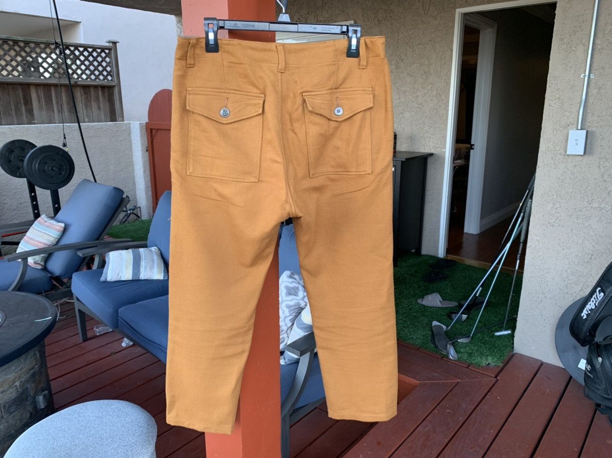 Undercover Undercover Tan with Grey Waist Tie Cropped Pants Size US 30 / EU 46 - 2 Thumbnail