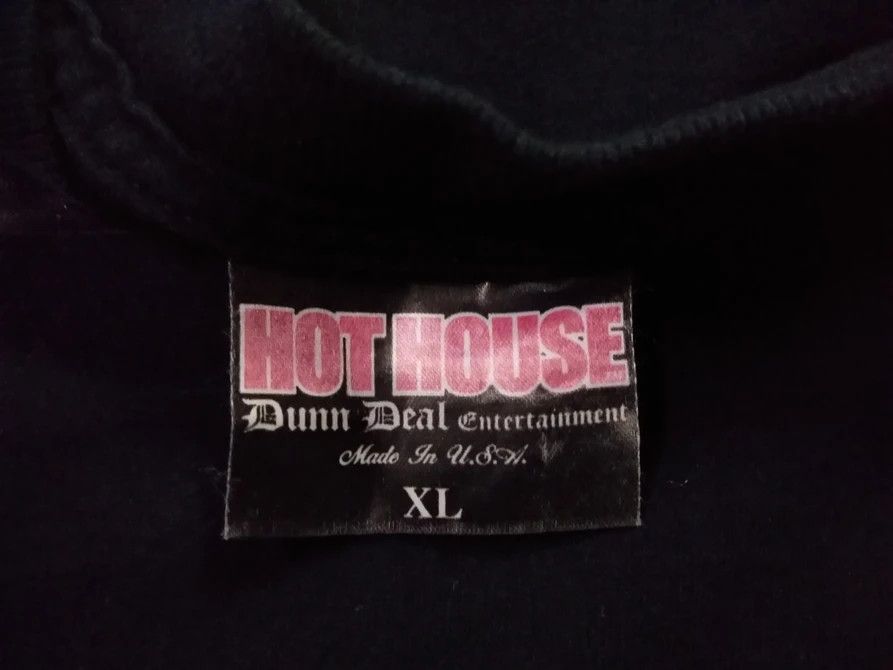 RARE VINTAGE 90s TUPAC SHAKUR HOT HOUSE INTERTAINMENT TEE