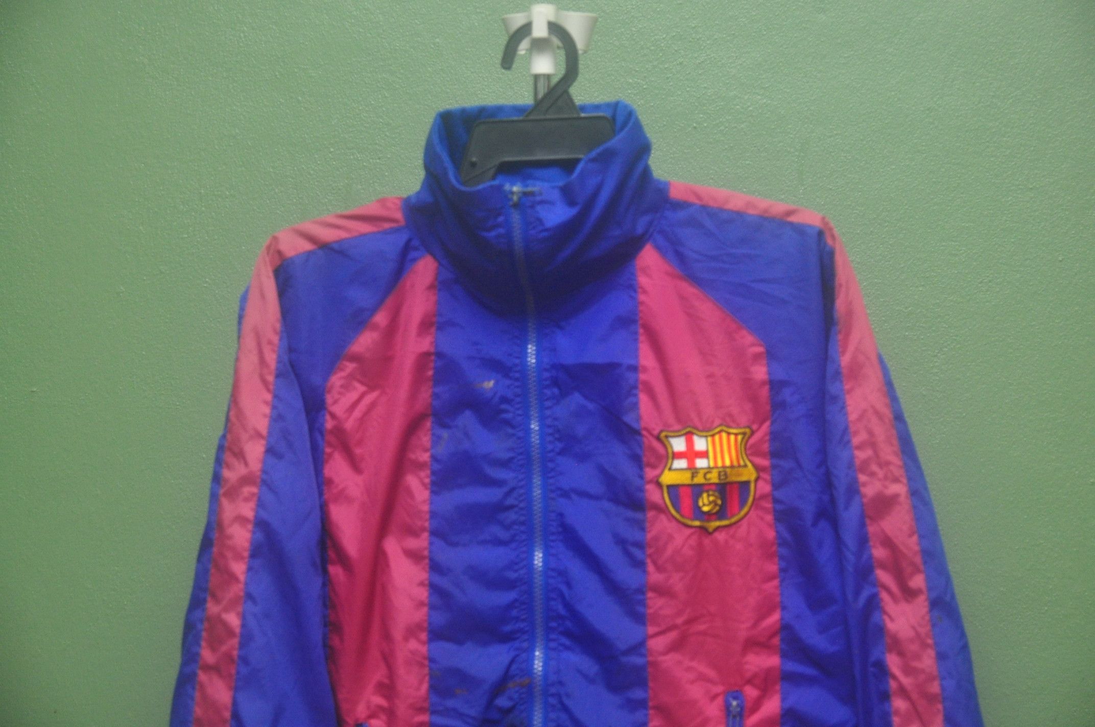 Japanese Brand Vintage Barcelona Football Windbreaker Fashion Size US M / EU 48-50 / 2 - 3 Thumbnail