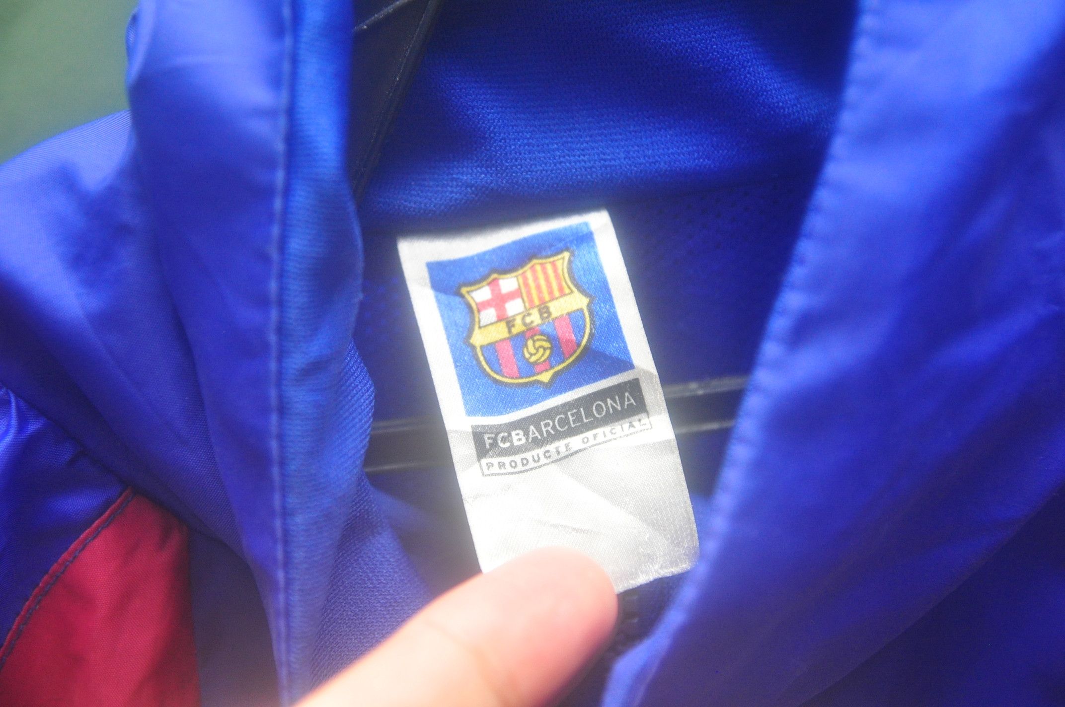 Japanese Brand Vintage Barcelona Football Windbreaker Fashion Size US M / EU 48-50 / 2 - 6 Thumbnail