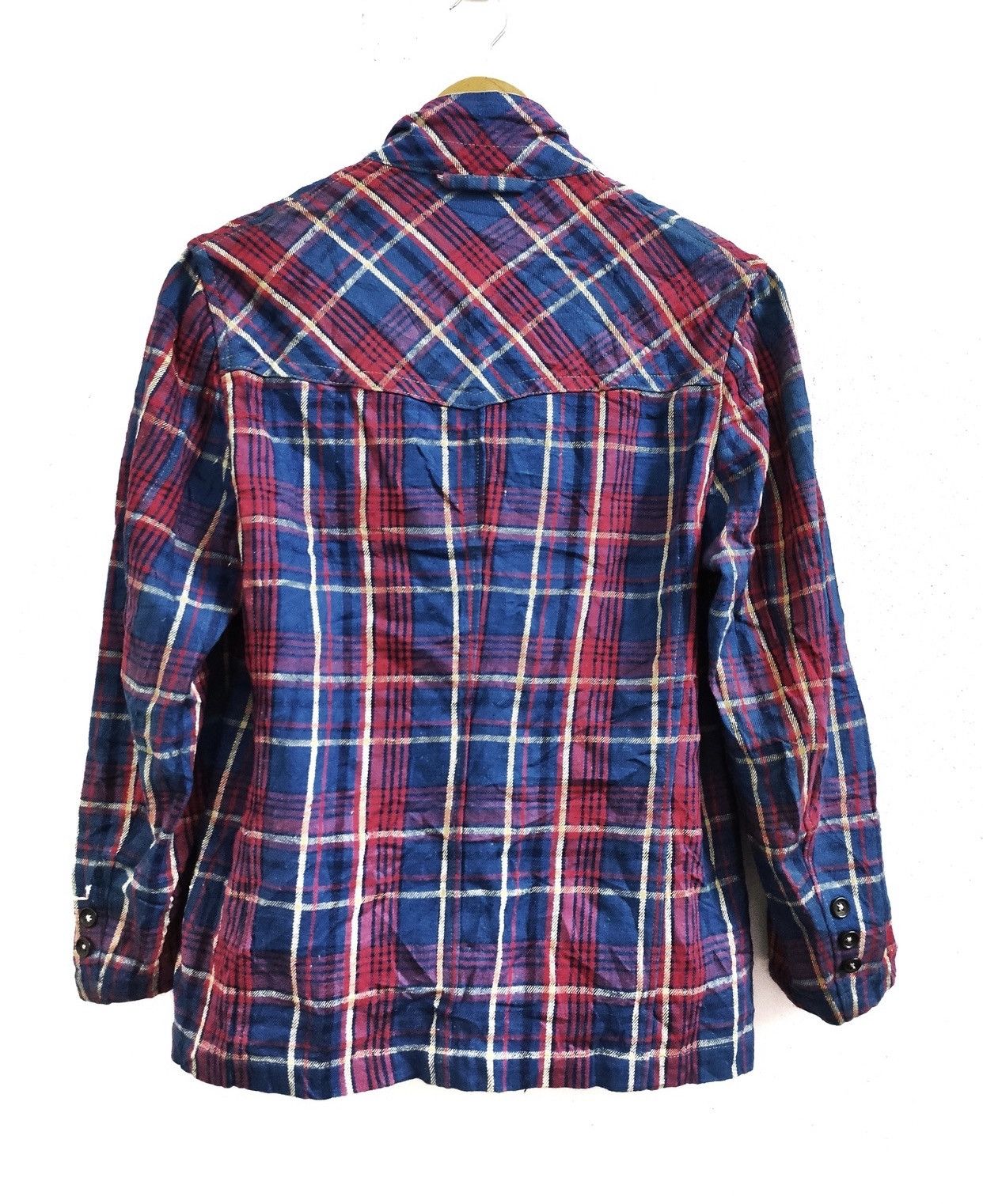 Blue Blue Japan × Flannel × HOLLYWOOD RANCH MARKET Blue Blue Japan Indigo Dye Checkered Size US S / EU 44-46 / 1 - 5 Thumbnail