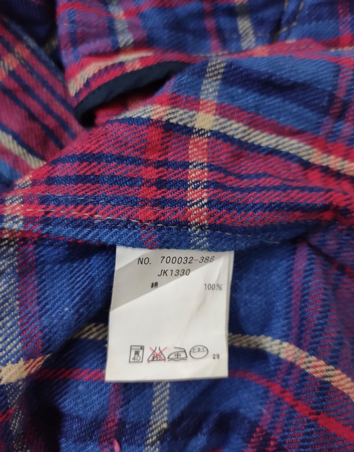 Blue Blue Japan × Flannel × HOLLYWOOD RANCH MARKET Blue Blue Japan Indigo Dye Checkered Size US S / EU 44-46 / 1 - 10 Thumbnail