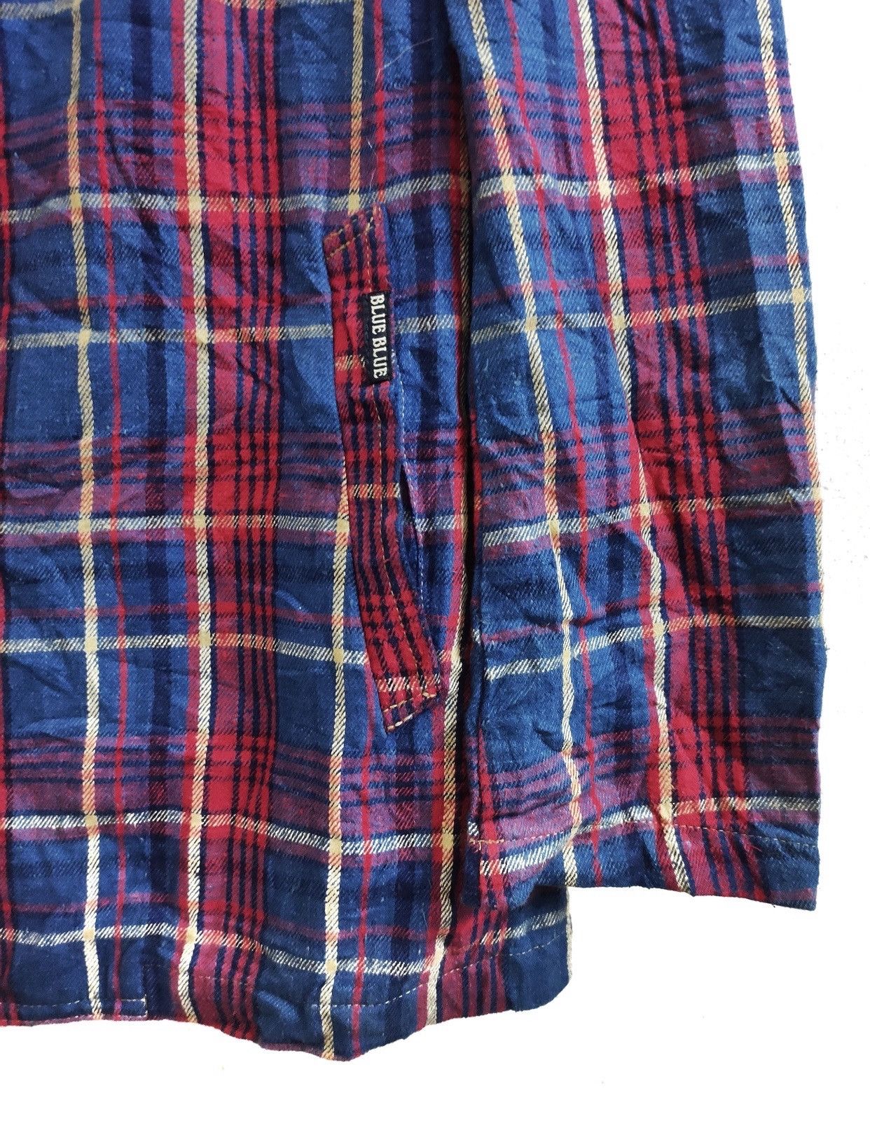 Blue Blue Japan × Flannel × HOLLYWOOD RANCH MARKET Blue Blue Japan Indigo Dye Checkered Size US S / EU 44-46 / 1 - 4 Thumbnail