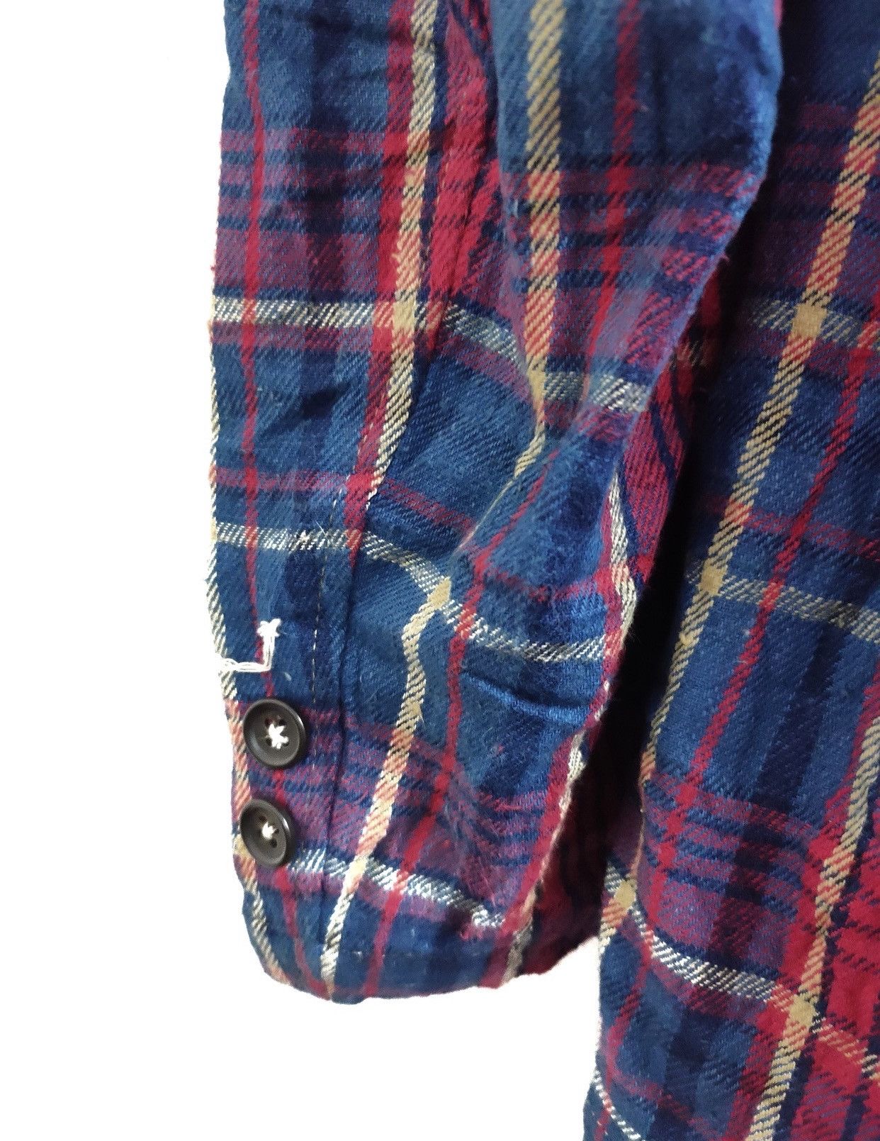 Blue Blue Japan × Flannel × HOLLYWOOD RANCH MARKET Blue Blue Japan Indigo Dye Checkered Size US S / EU 44-46 / 1 - 7 Thumbnail